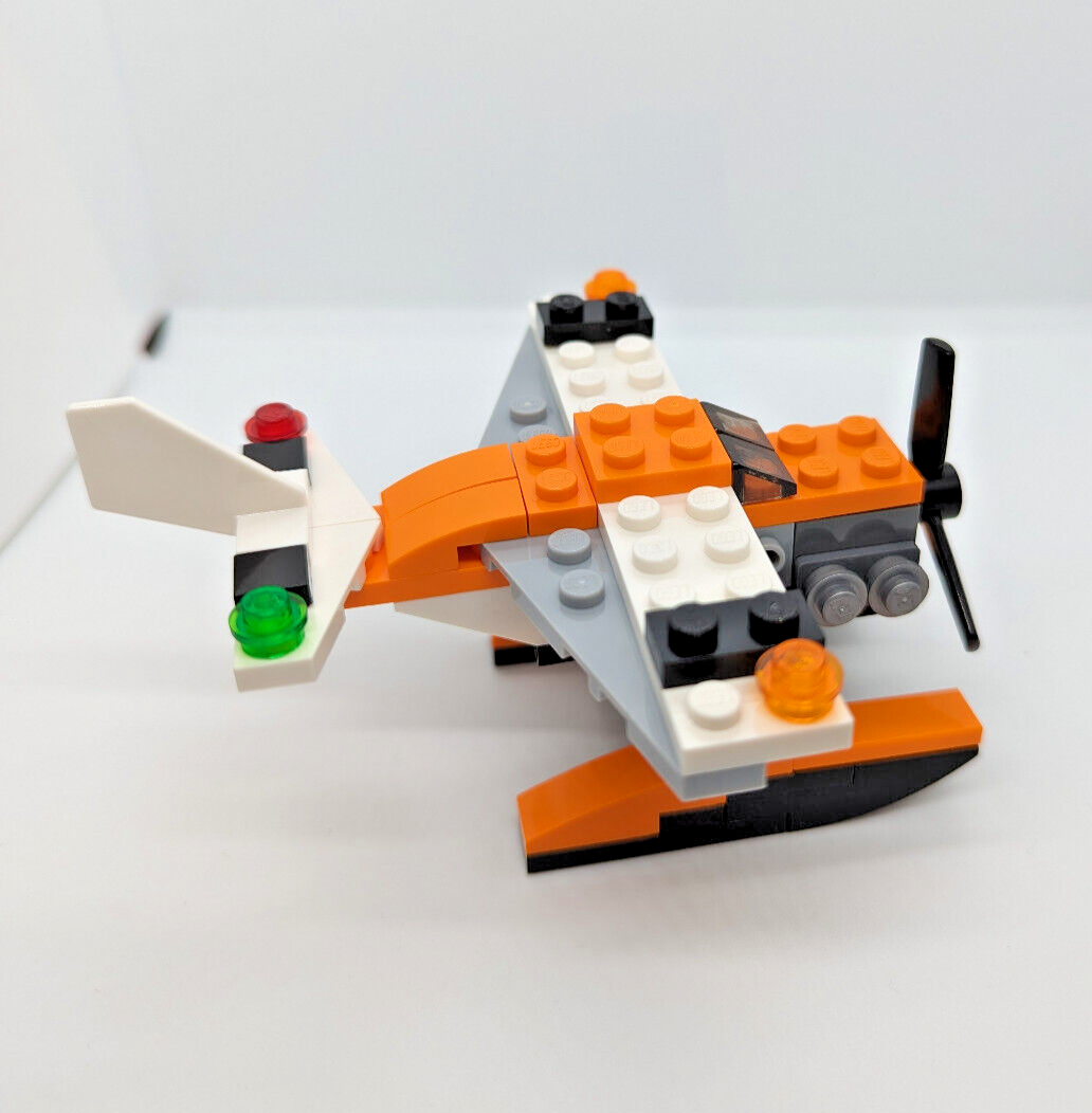 LEGO 3 in 1 CREATOR 31028 Sea Plane (2015) Complete w/ Instructions - StudBee