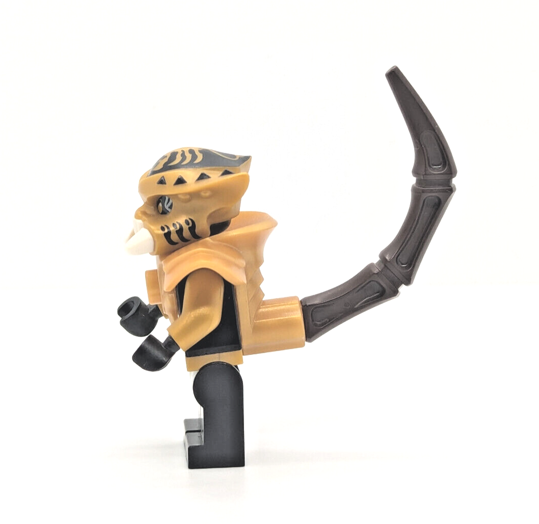 LEGO Legends of Chima SCORM Minifigure (loc056) w/ Gold Scorpion 70132