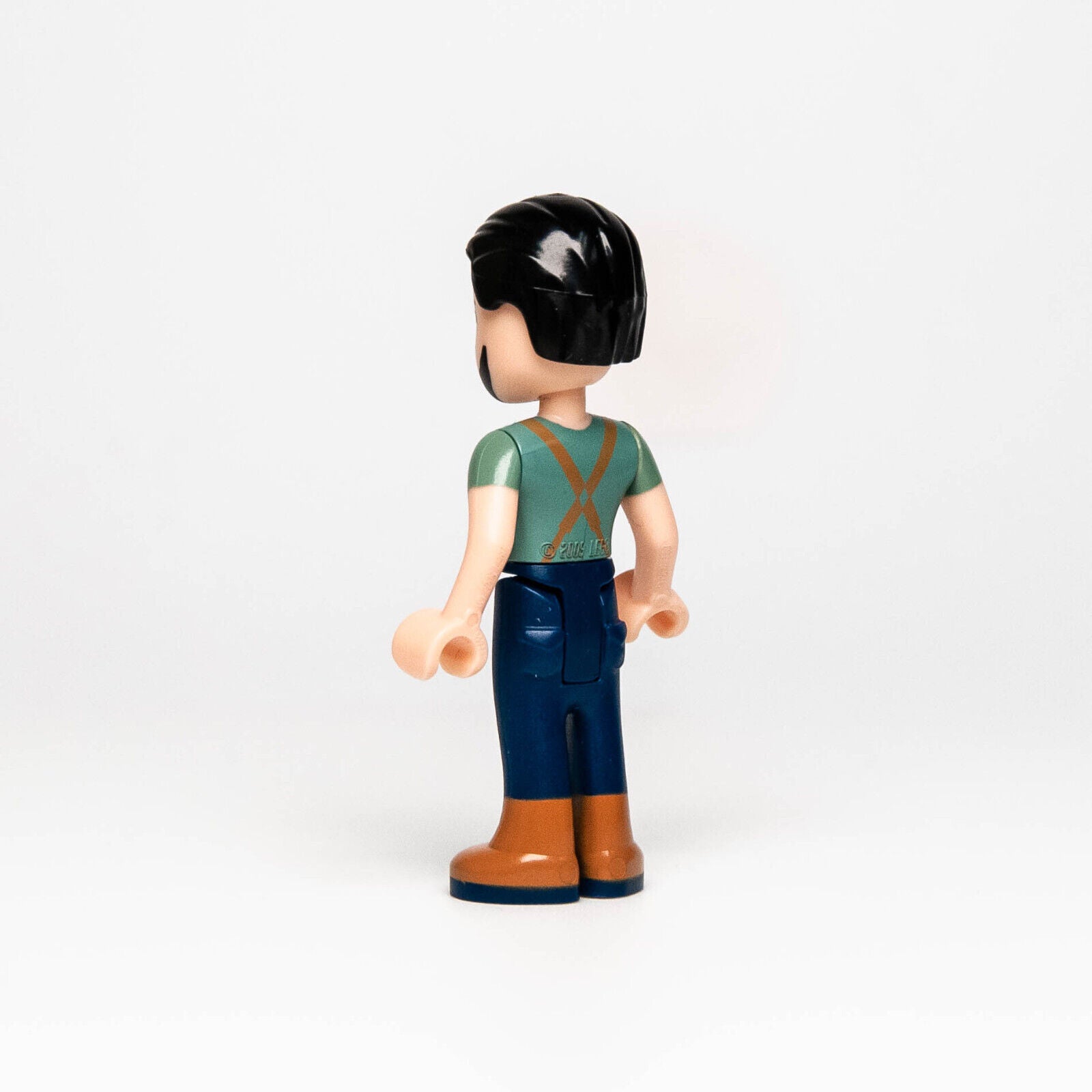 LEGO Friends Dad Minifigure - Steve (frnd243) Male Suspenders Beard 41334 - StudBee