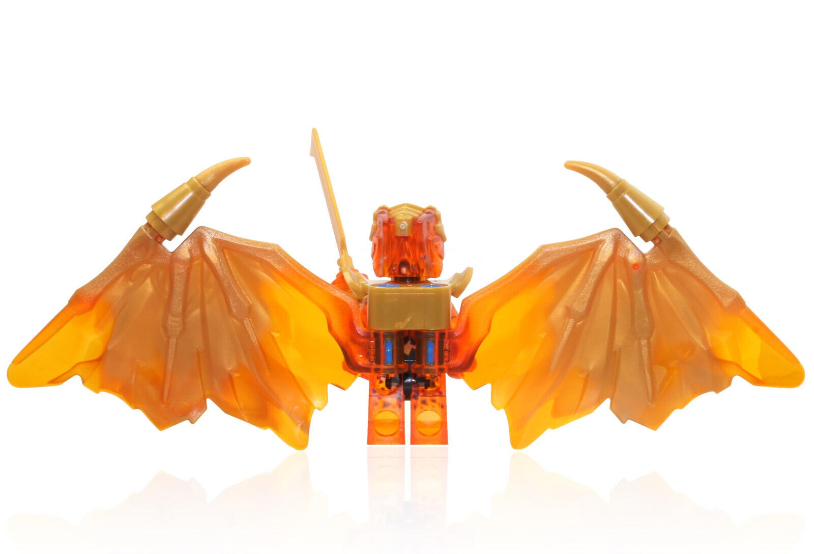 New Lego Ninjago Crystalized Minifigure: Golden Dragon Cole (njo781) 71770