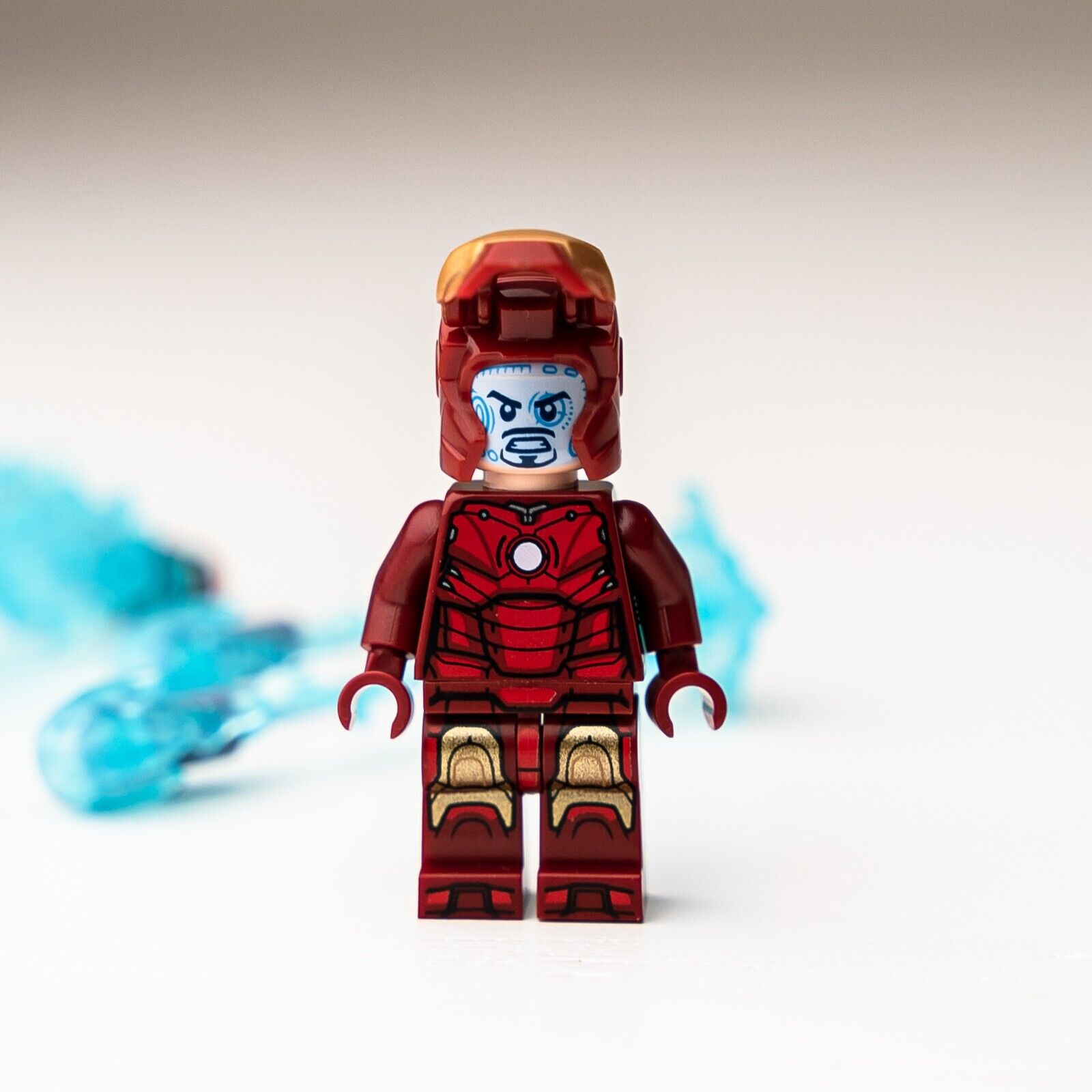 New LEGO Iron Man Mark 3 Armor Minifigure - Iron Monger Mayhem - 76190 (sh739) - StudBee