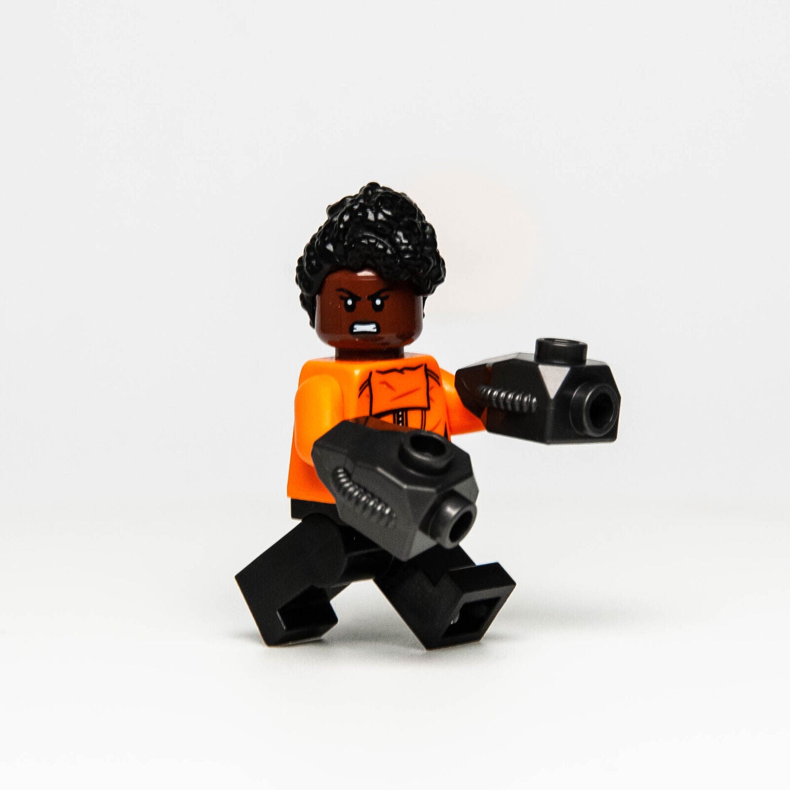 LEGO Marvel Minifigure - Shuri (sh512) Orange Top Avengers 76103 - StudBee