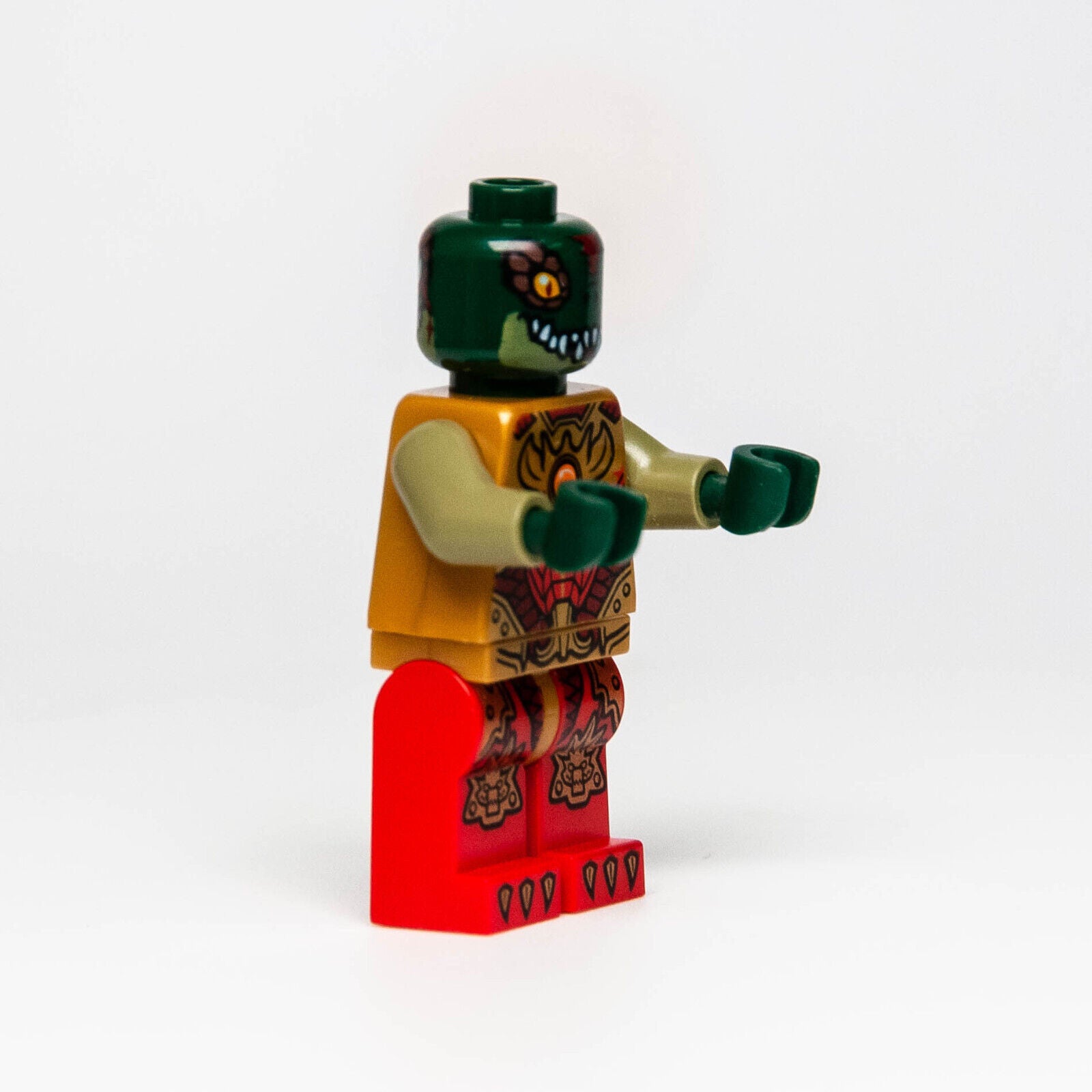 LEGO Dimensions Chima Minifigure: Cragger Fire Chi (dim013) 71223 Crocodile - StudBee