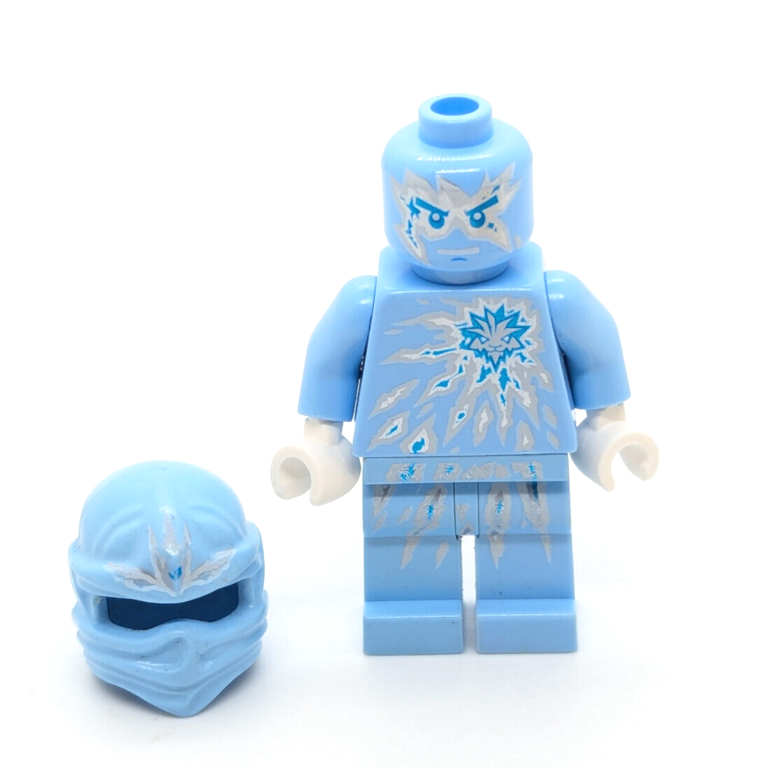 LEGO Ninjago Minifigure Zane NRG njo069 9590 Ice Energy Rise of