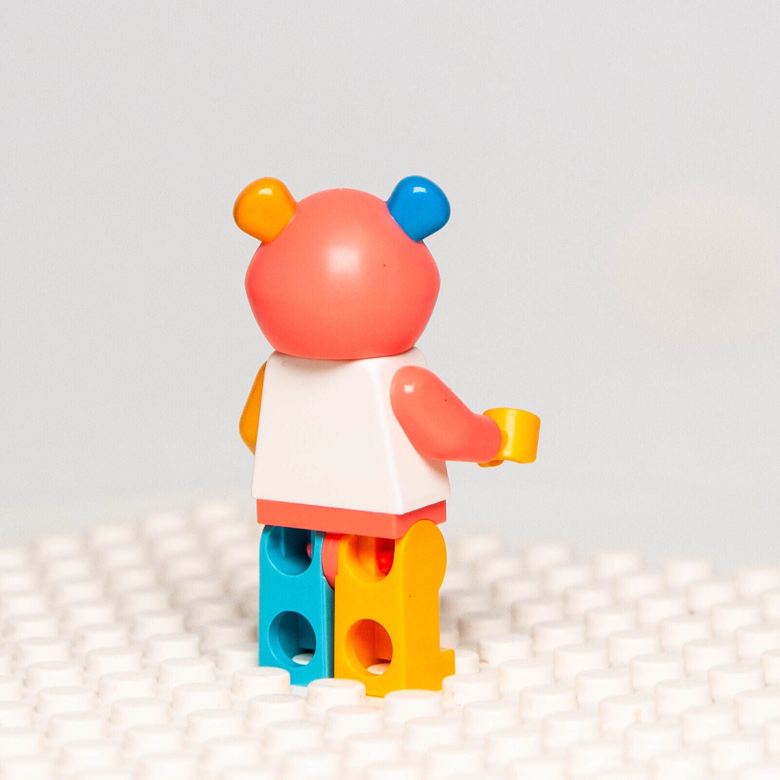 Lego CMF Series 19 Minifigure - Rainbow Love Bear Costume Guy (col356) - StudBee