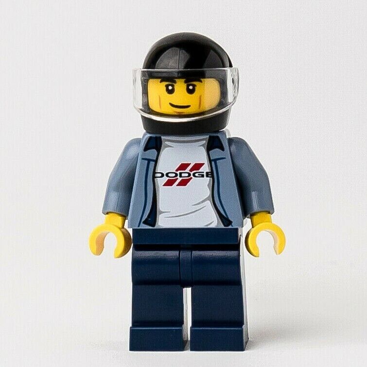 New LEGO 1970 Dodge Charger R/T Driver Minifigure - 75893 (sc072) - StudBee
