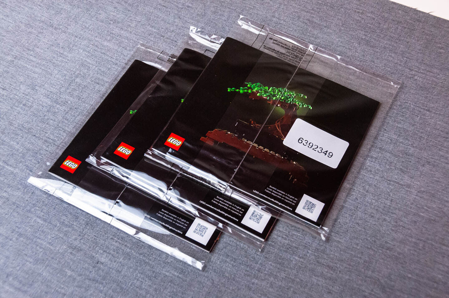 LEGO Bonsai Tree Building  -Instructions Manual (Lot of 3) - Creator Set 10281 - StudBee