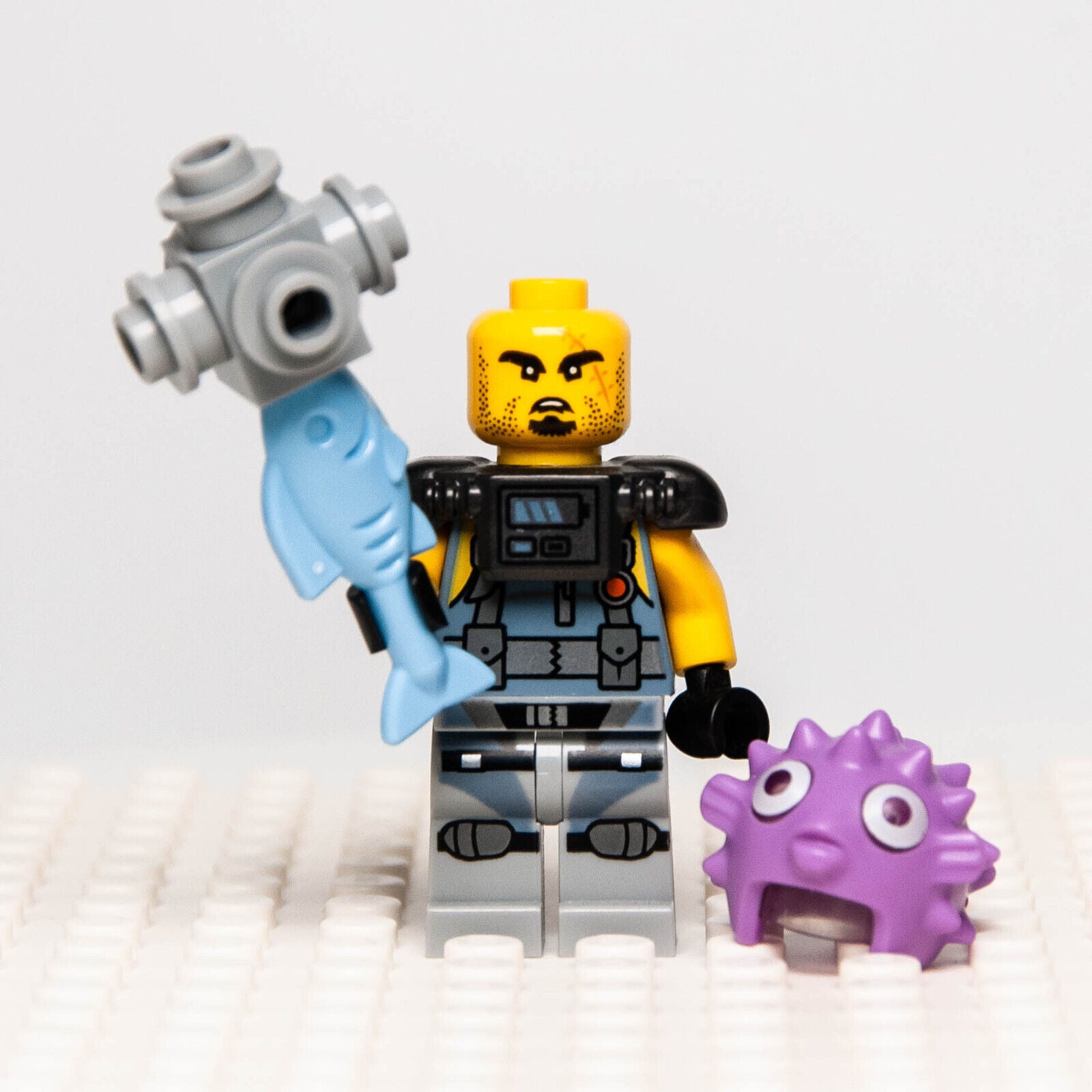 LEGO Ninjago Minifigure - Puffer Shark Army Thug (njo326) 70611 Water Strider - StudBee