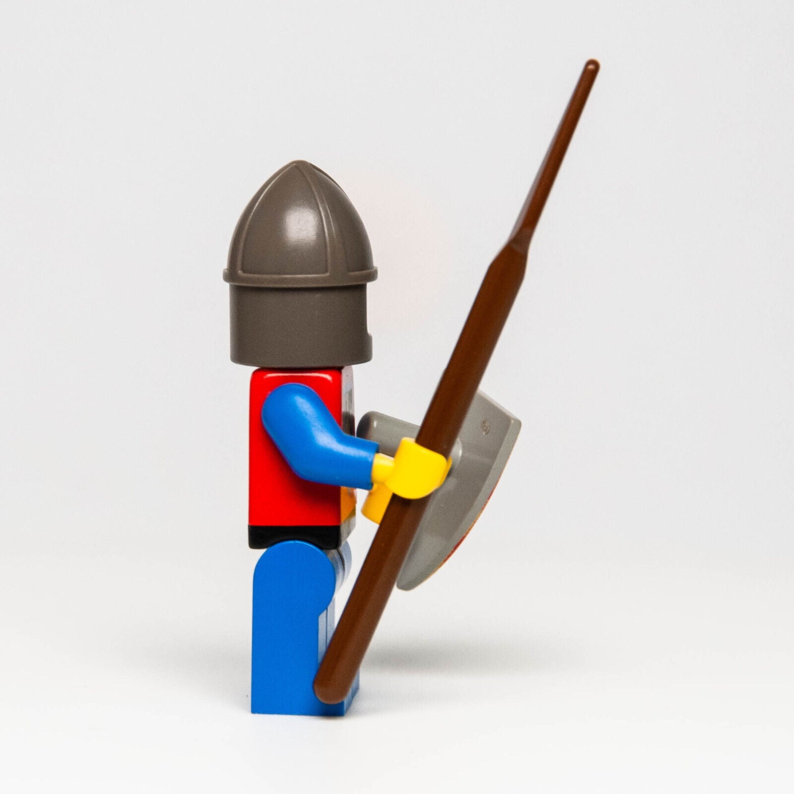 Lego Caslte Lion Knights:  Crusader Axe w/ Shield, Spear (cas107) 6049 Viking - StudBee