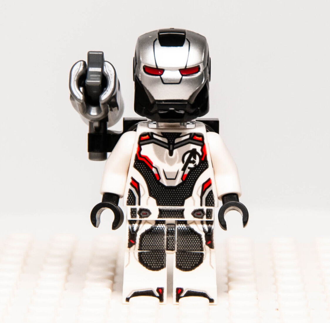 LEGO Marvel Super Heroes Minifigure - War Machine White Jumpsuit (sh564) - StudBee