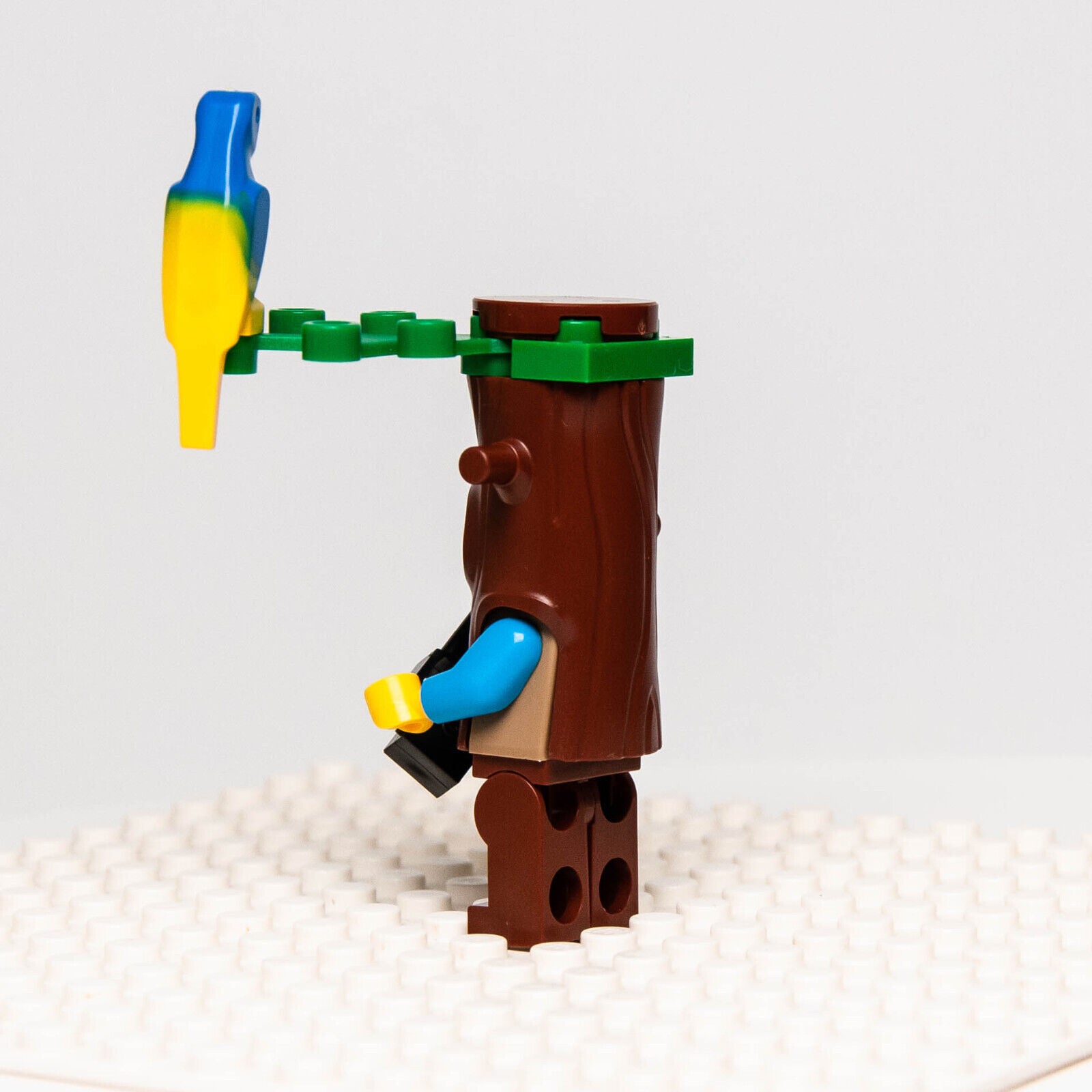 NEW LEGO Nature Photographer Tree Disguise Minifigure (cty1098) w/ Bird 60267 - StudBee