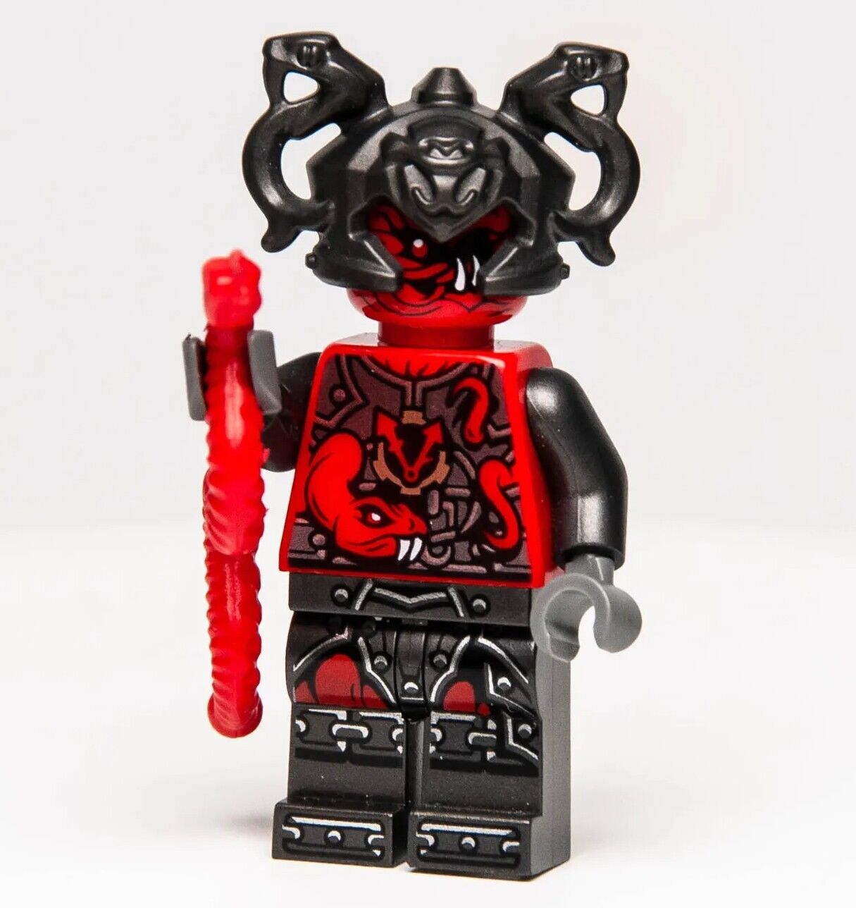 Lego Ninjago Snake Warrior Minifigure - Tannin Hands Time (njo295) 70622 - StudBee