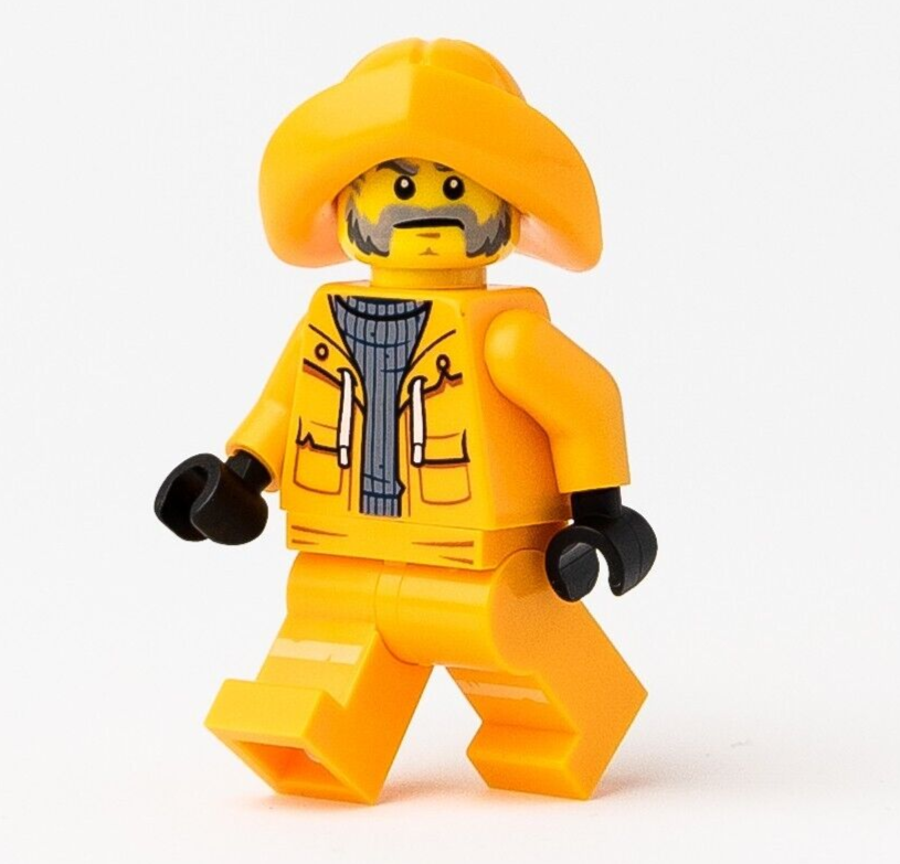 New LEGO Captain Jonas Minifigure - Hidden Side - 70419 (hs007) - StudBee