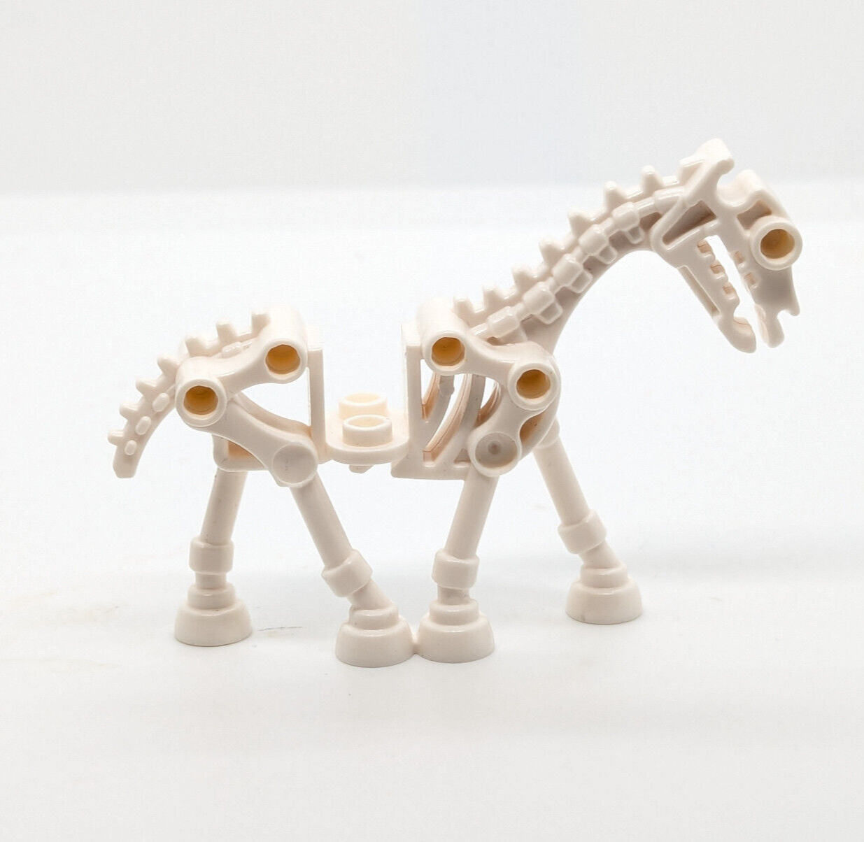 Lego Fantasy Castle Minifigure - Skeleton Reaper Warrior & Horse (cas378) 7079 - StudBee