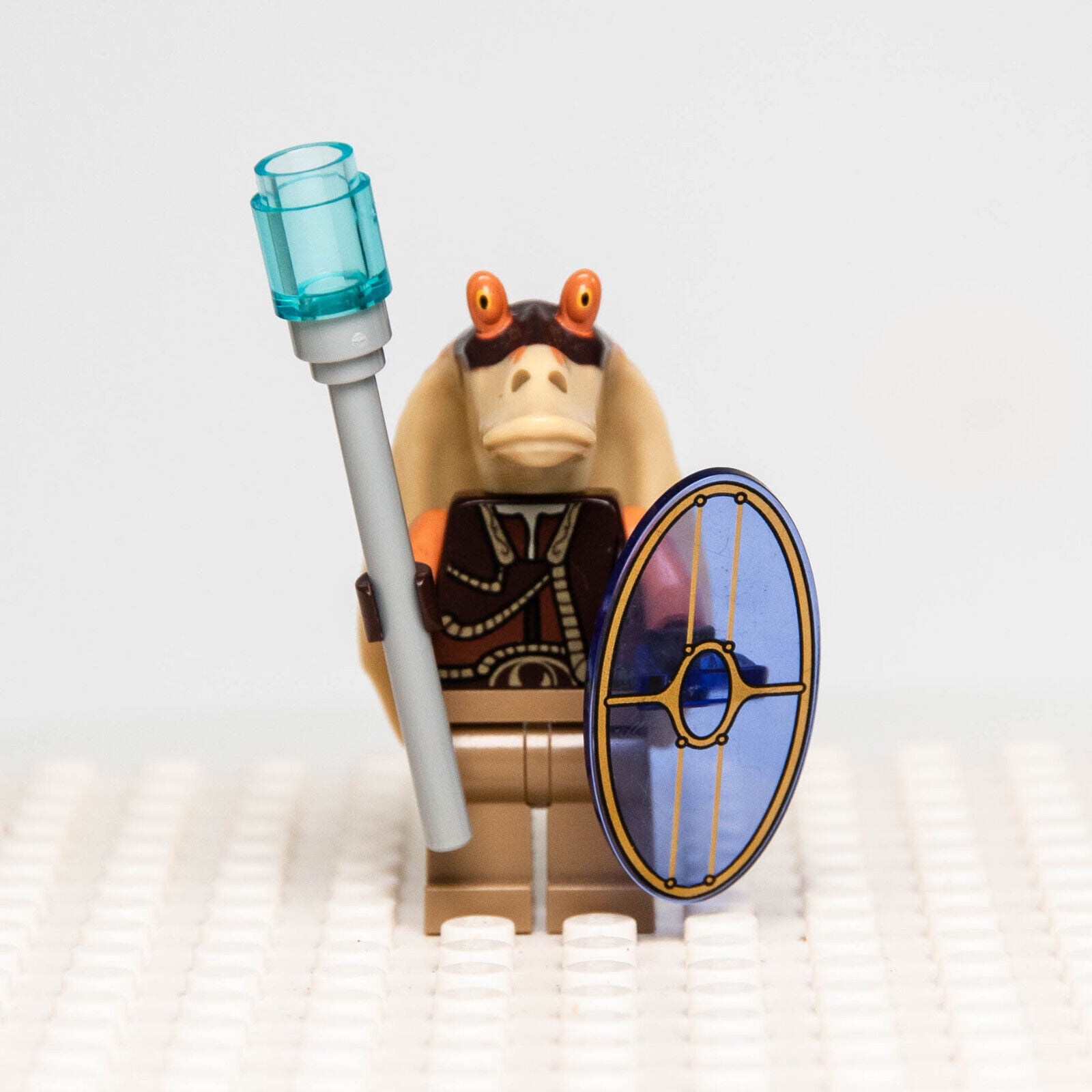 LEGO Minifigure Star Wars Gungan Warrior w/ Shield (sw0628) 75086 - StudBee