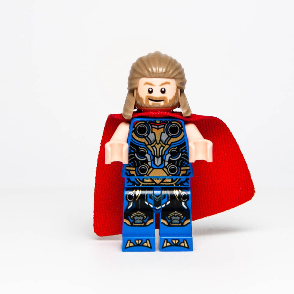 Lego Marvel Minifigure - Thor Blue Suit (sh0811) Love Thunder 76207 76208