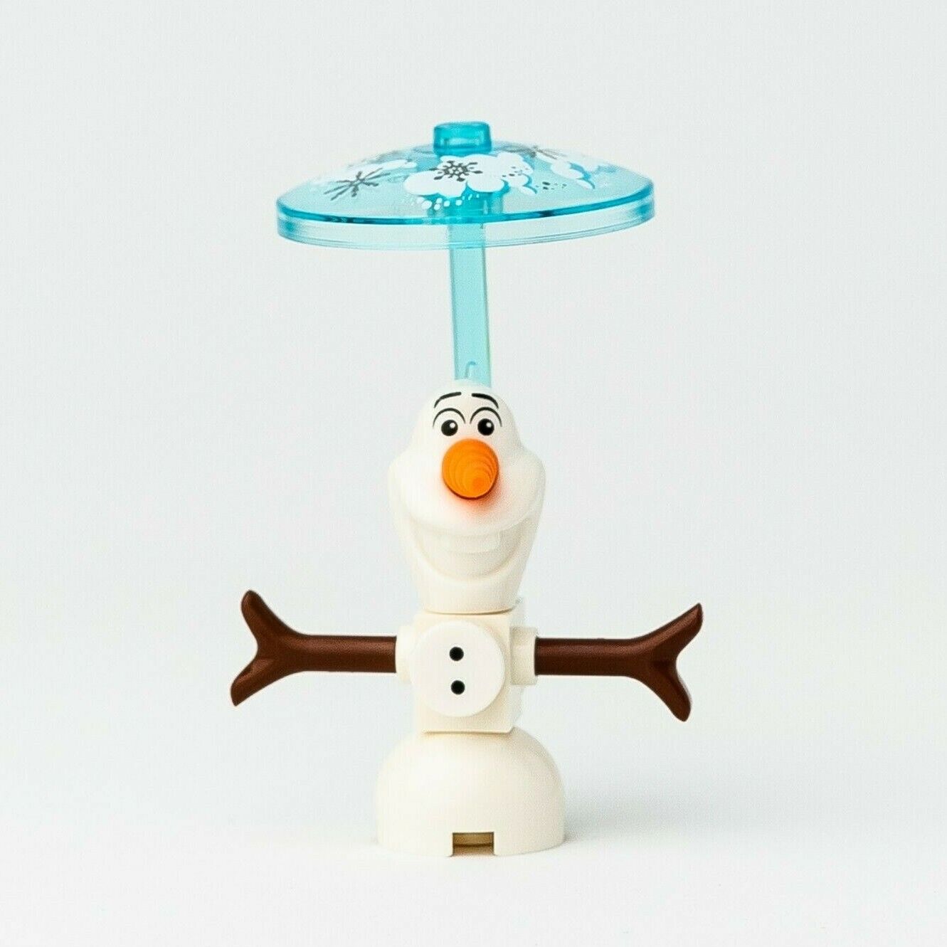 New LEGO Olaf - Clip on Back w/ Dish - Minifigure - Frozen - 41155 (dp054a) - StudBee