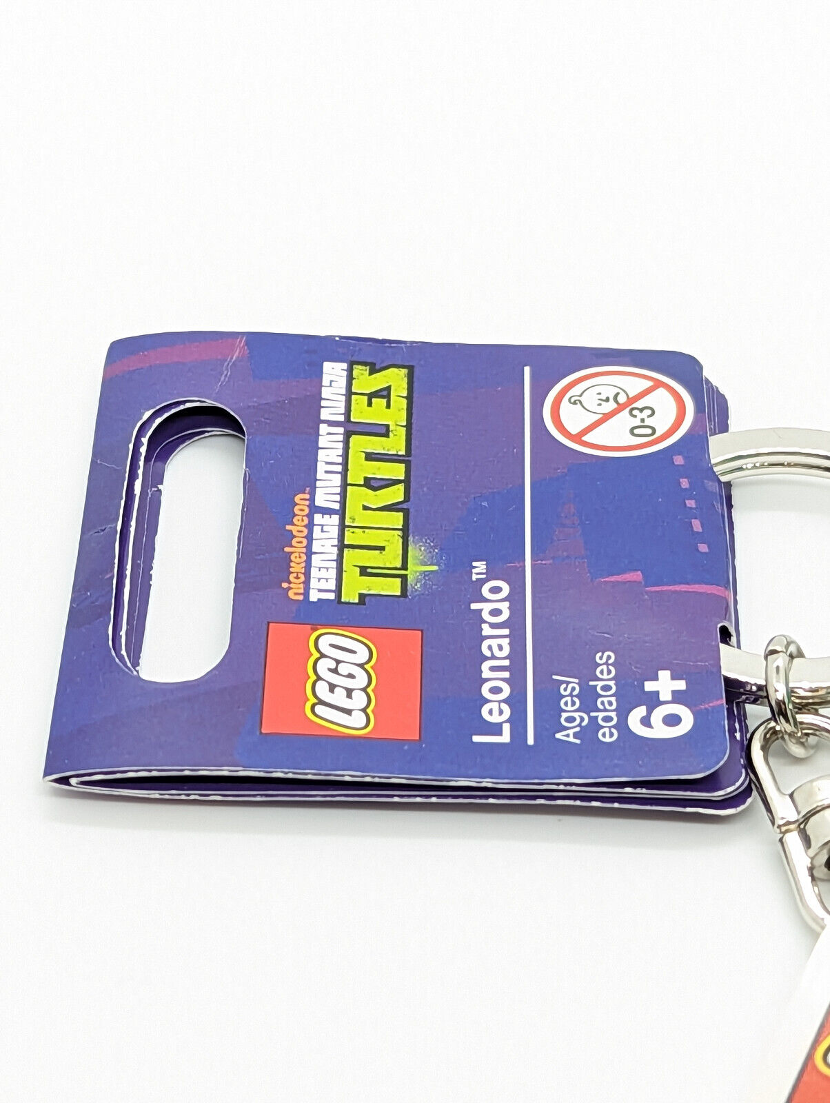 NEW Lego Teenage Mutant Ninja Turtle Minifigure Keychain - Leonardo 850648 (tmnt - StudBee