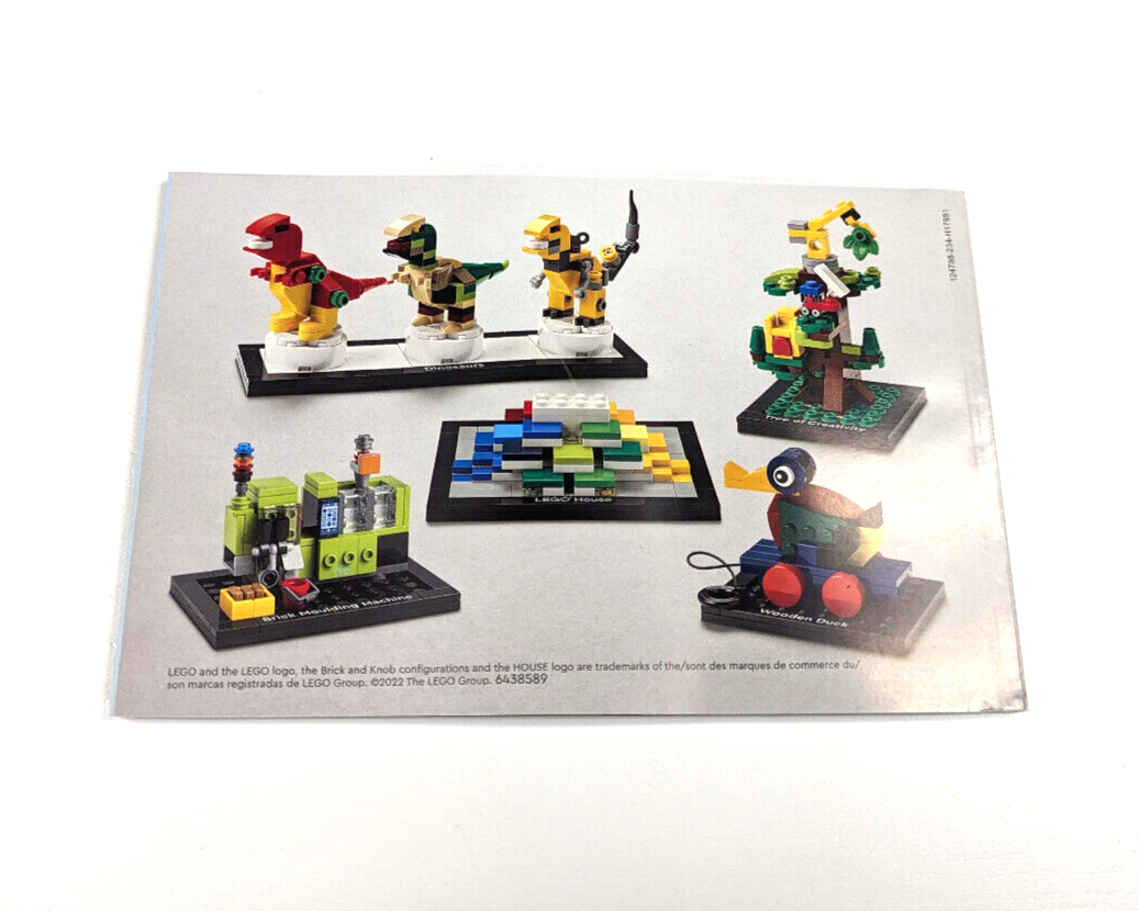 New LEGO (Building Manual Only) 40563 Tribute to LEGO House - StudBee