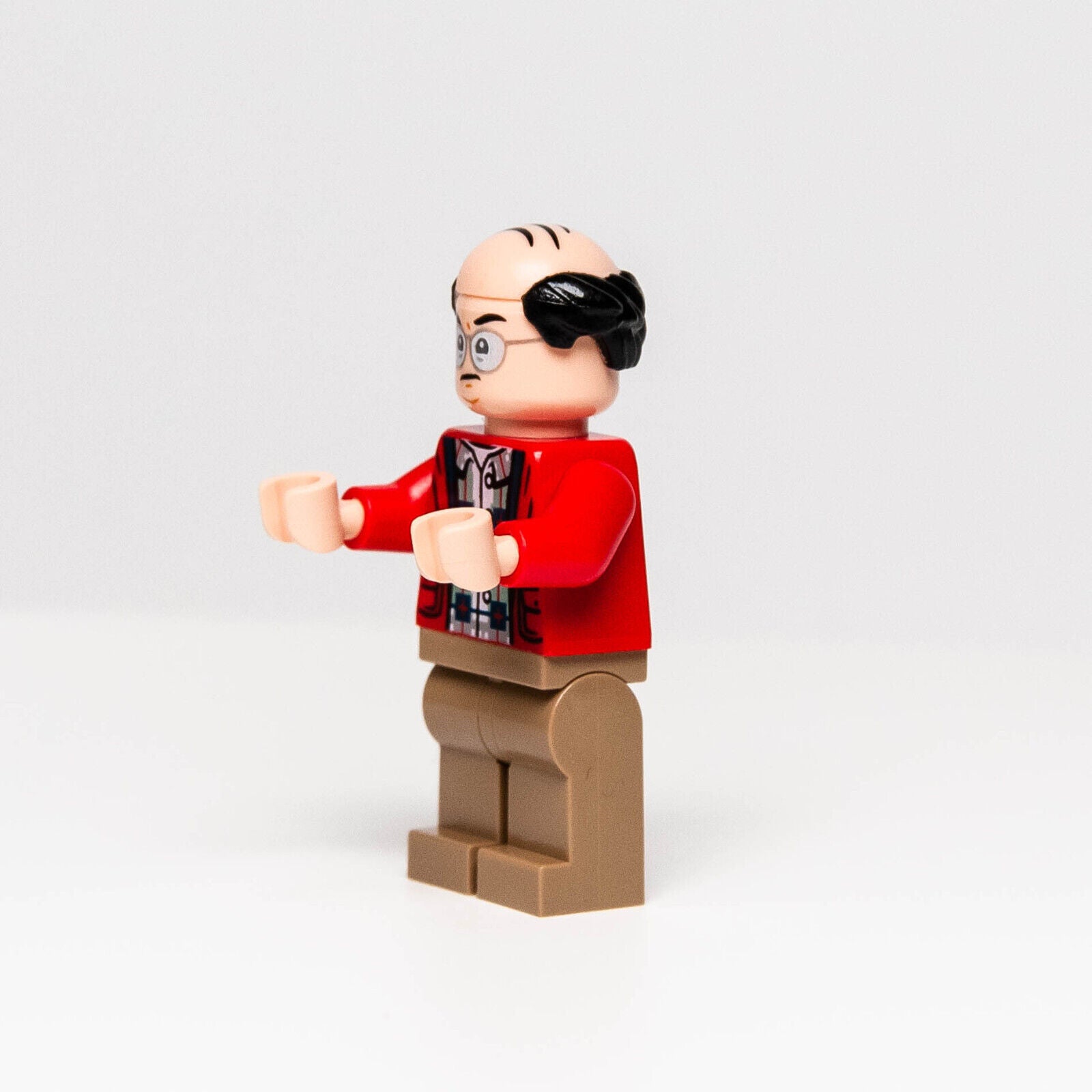NEW Lego Minifigure George Costanza (idea092) Seinfeld 21328 - StudBee