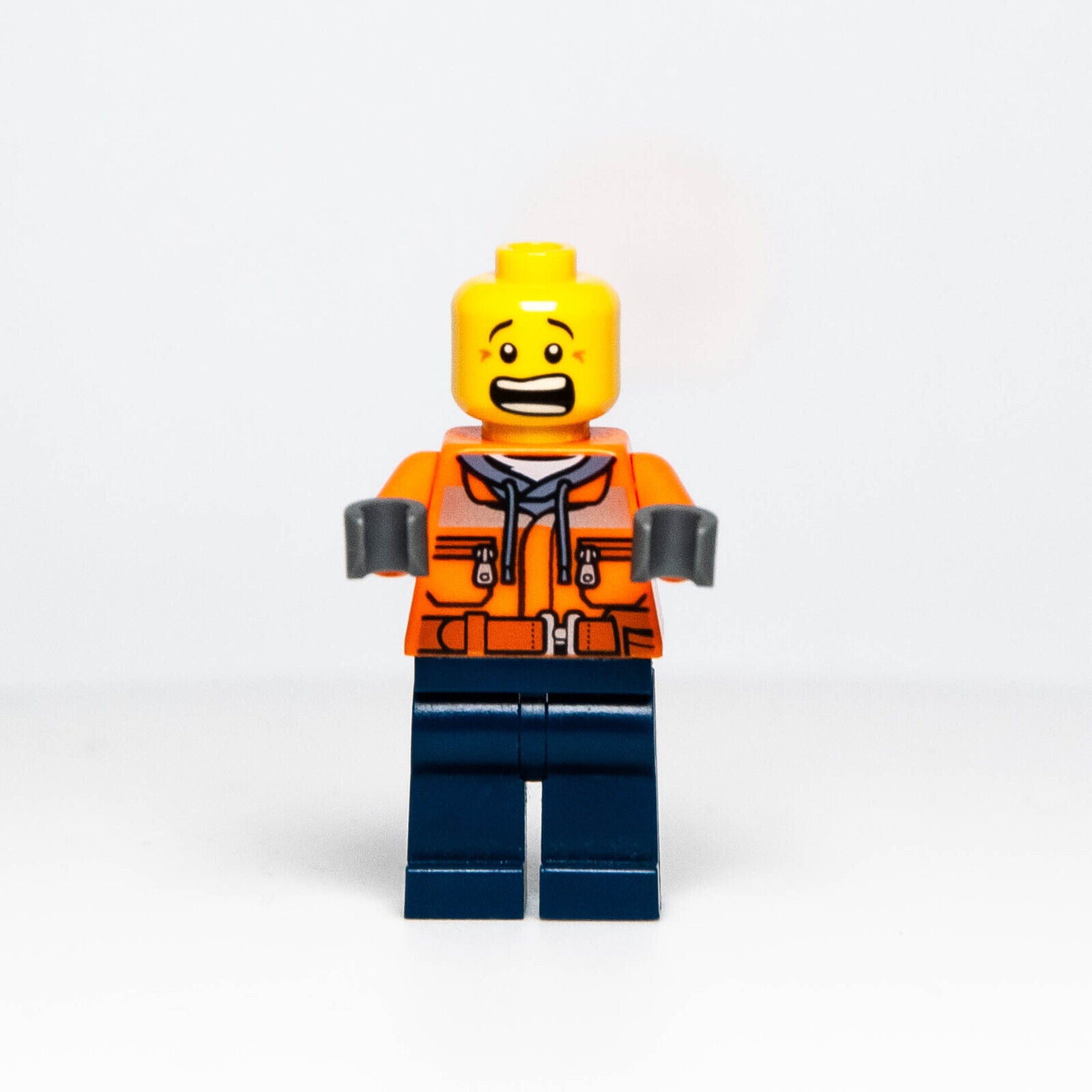 Lego City Fire Minifigure - Welder in Safety Jacket (cty1115) 60248