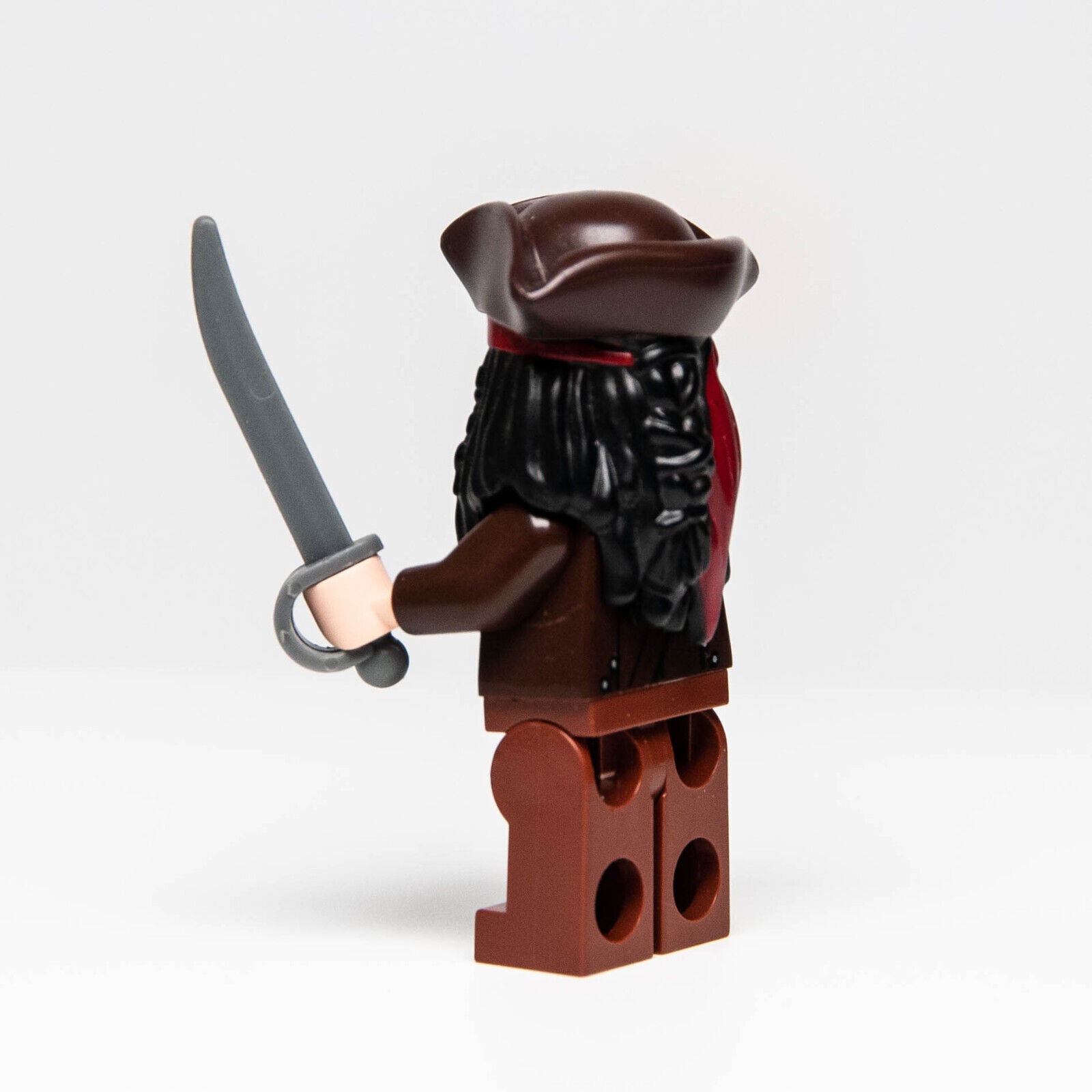 Lego Pirates of Caribbean Minifigure Captain Jack Sparrow with Tricone (poc011 ) - StudBee