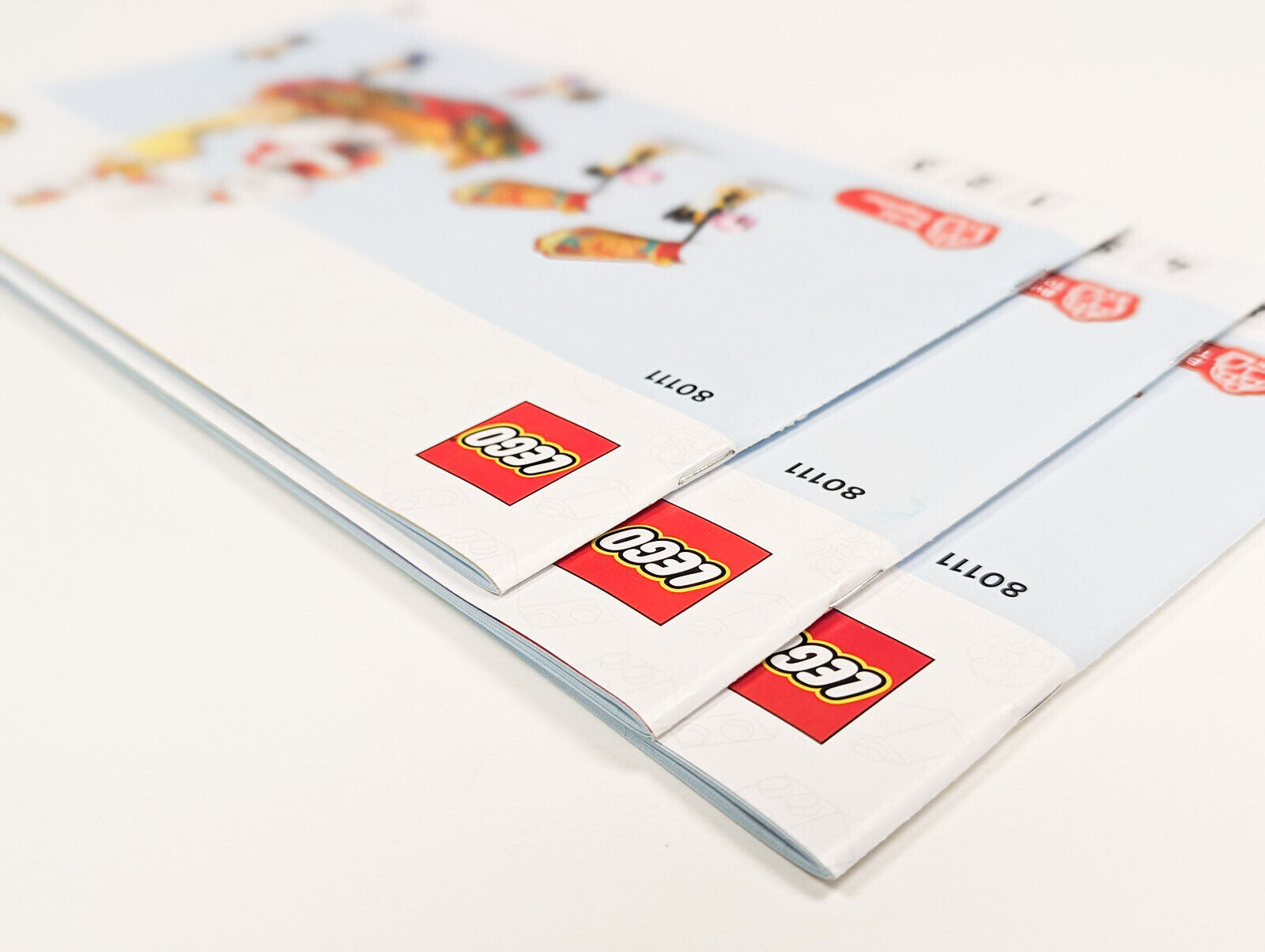 New LEGO 80111 Lunar New Year Parade **Lot of 3 - Booklets Only** - StudBee
