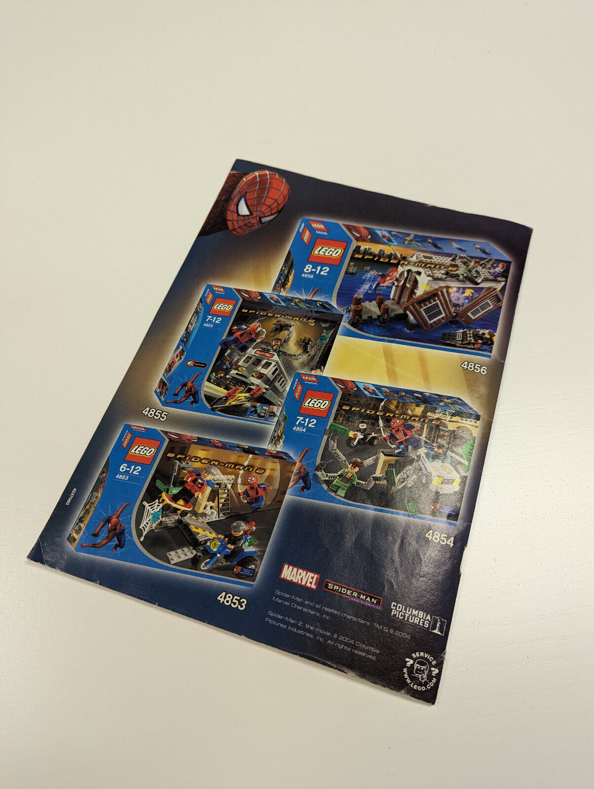 LEGO Doc Ock's Hideout 4856 Marvel Spider-Man COMPLETE w/ Manual & New Stickers - StudBee