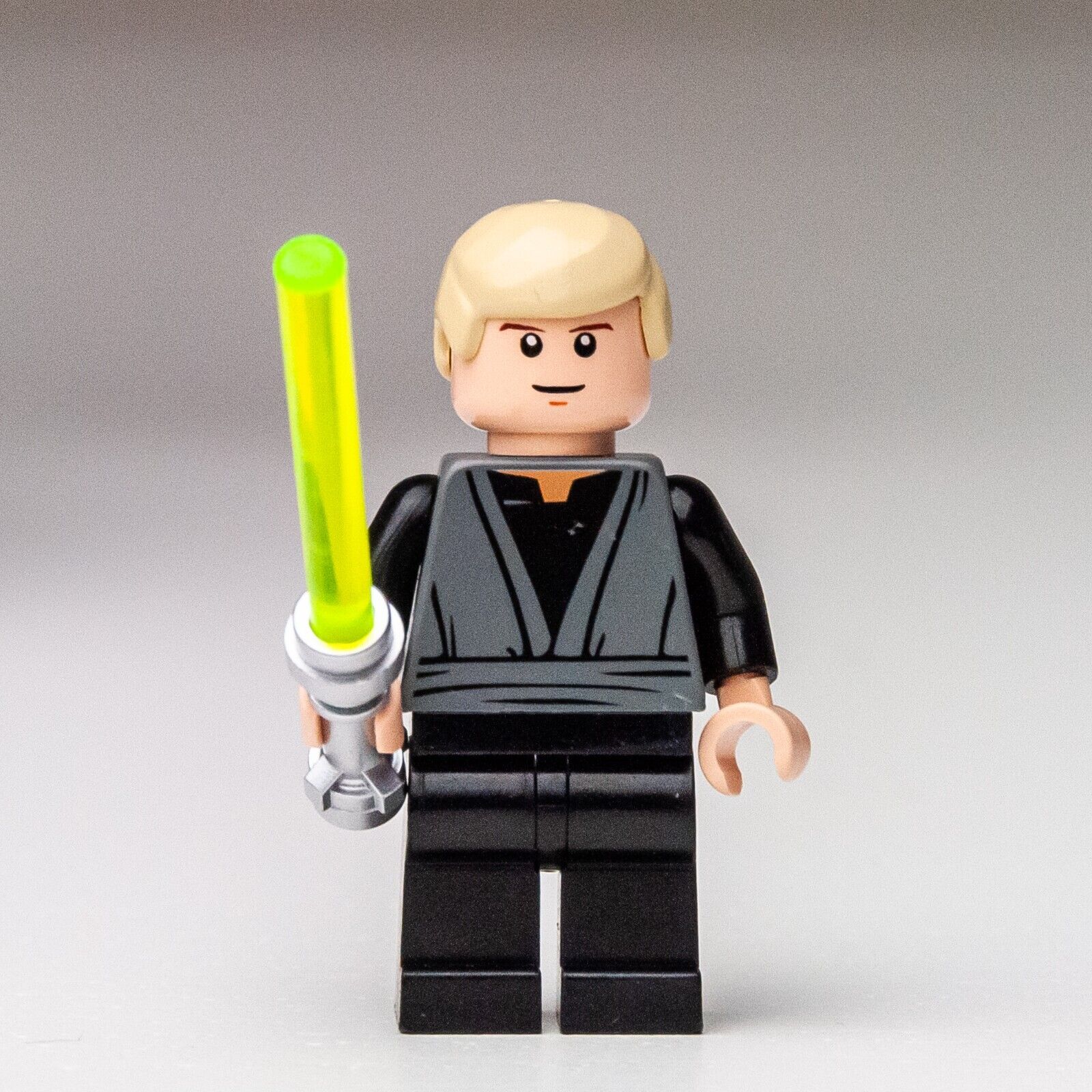 LEGO Luke Skywalker (Dark Bluish Gray Jedi Robe) Minifigure (sw0395) 9496 Skiff - StudBee