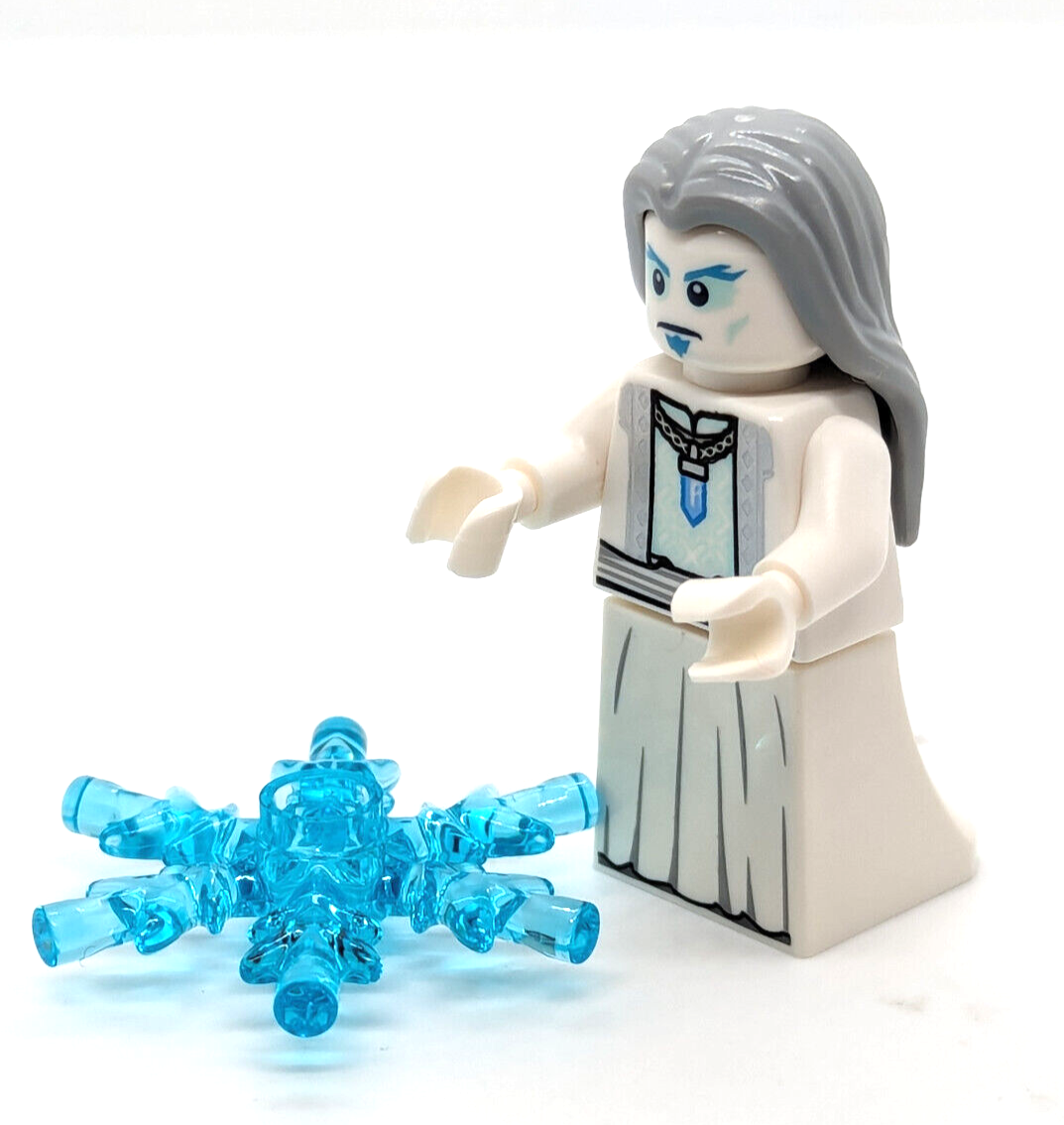 New LEGO BAM 2020 Minifigure - Ice King (hol209) Winter Snow (wtr (Christmas) - StudBee