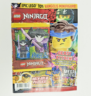 LEGO Ninjago UK 2023 Magazine Issue 99 - Vangelis Minifigure