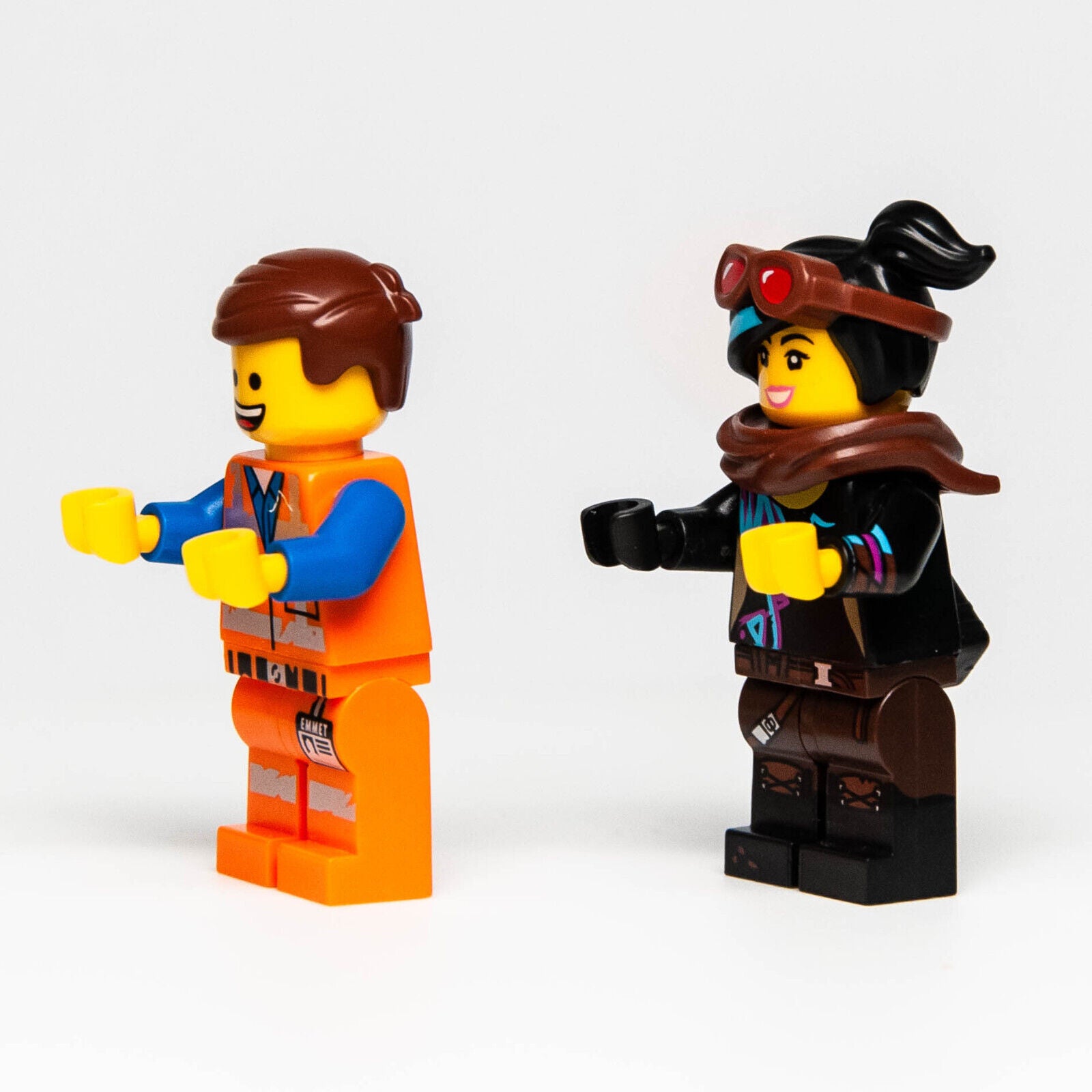 LEGO Movie 2 Minifigure Lot - Emmet & Warrior Lucy 70827 (tlm113 tlm117) - StudBee