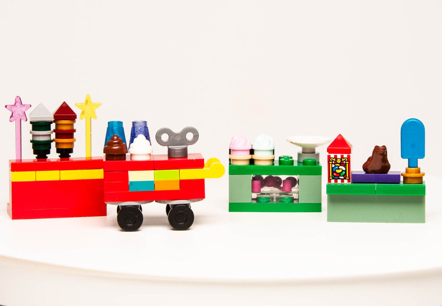 4 SEALED Mini Builds LEGO Harry Potter 2023 Advent 76418 Market Candy Stand (hp - StudBee