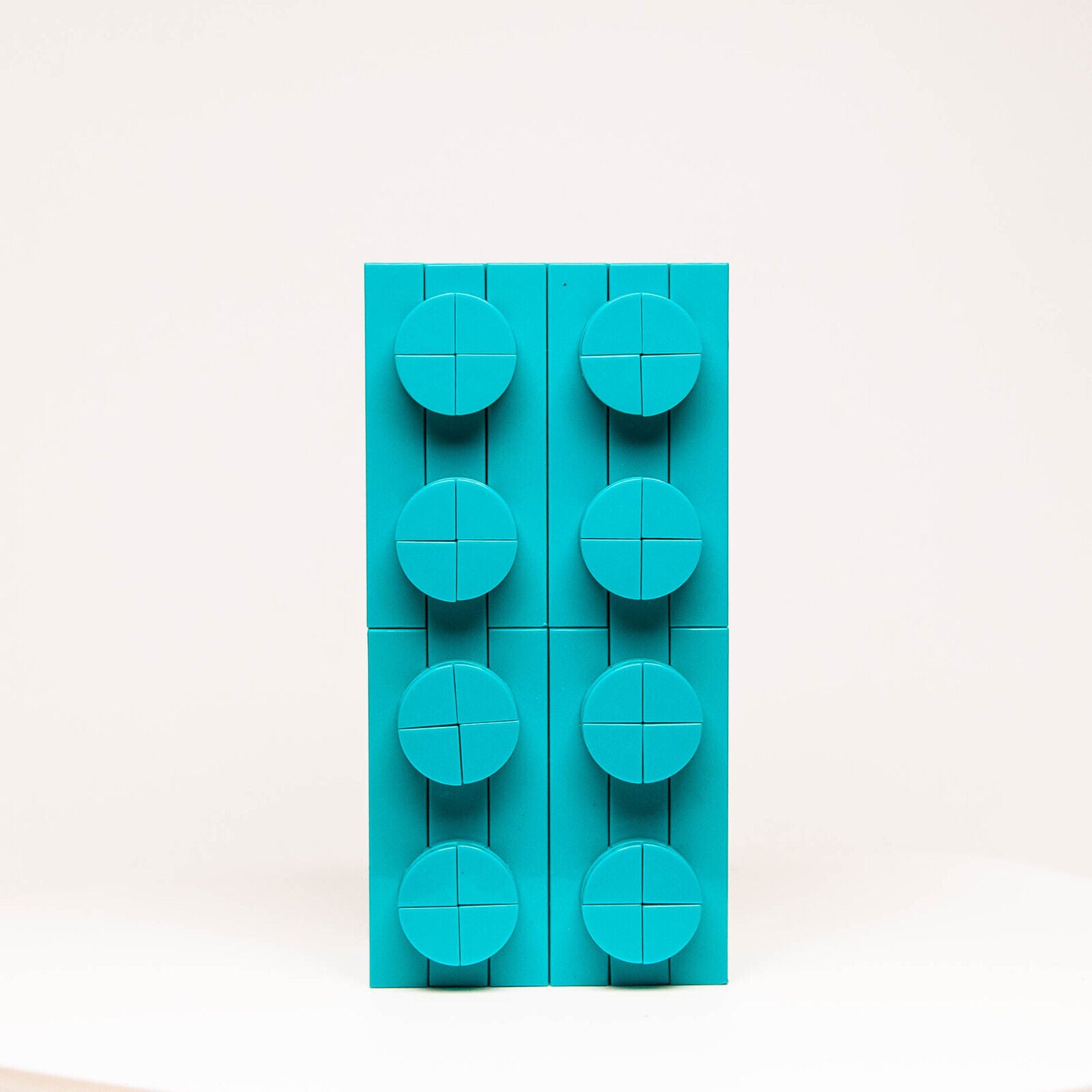 New SEALED Lego 6346101 Buildable 2x4 TEAL BRICK 5006291 - StudBee