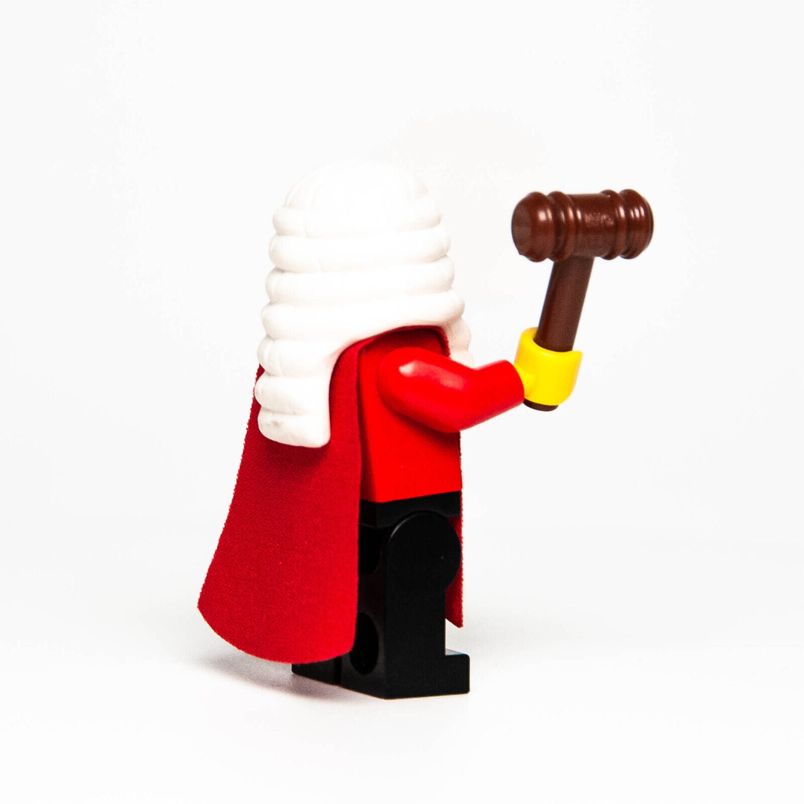 LEGO CMF Series 9 Minifigure- Judge (col09-10) 71000 Parliment Wig Gavel col138