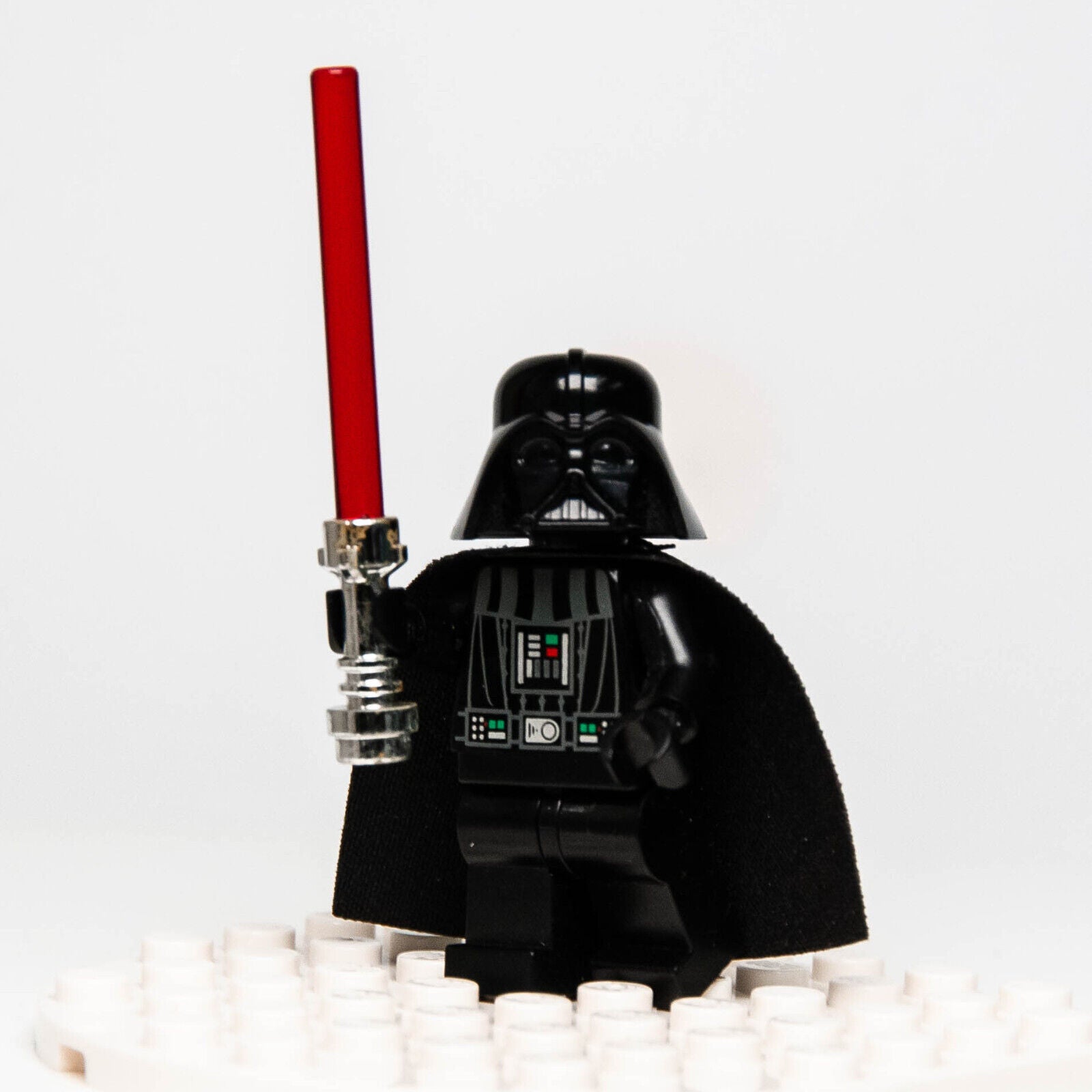 LEGO Star Wars Death Star Minifigure - Darth Vader (sw0209) 10188 8017 Chrome - StudBee
