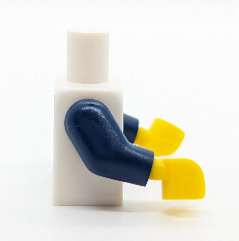 LEGO Minifigure BAM 2020Torso - Vitruvian da Vinci Pattern Shirt - StudBee