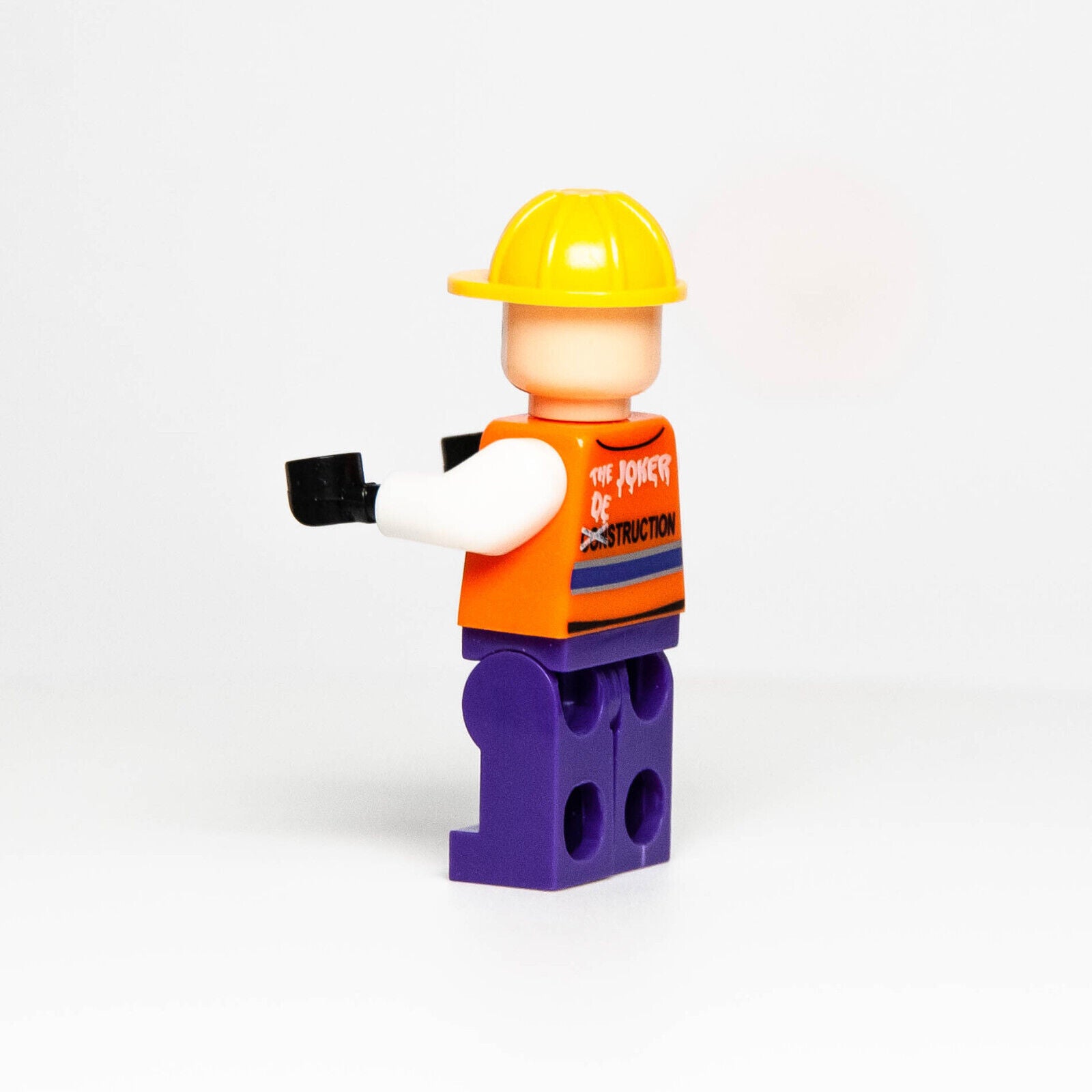 LEGO DC Minifigure- Joker's Goon (sh0093) 76013 Steam Roller Construction Outfit