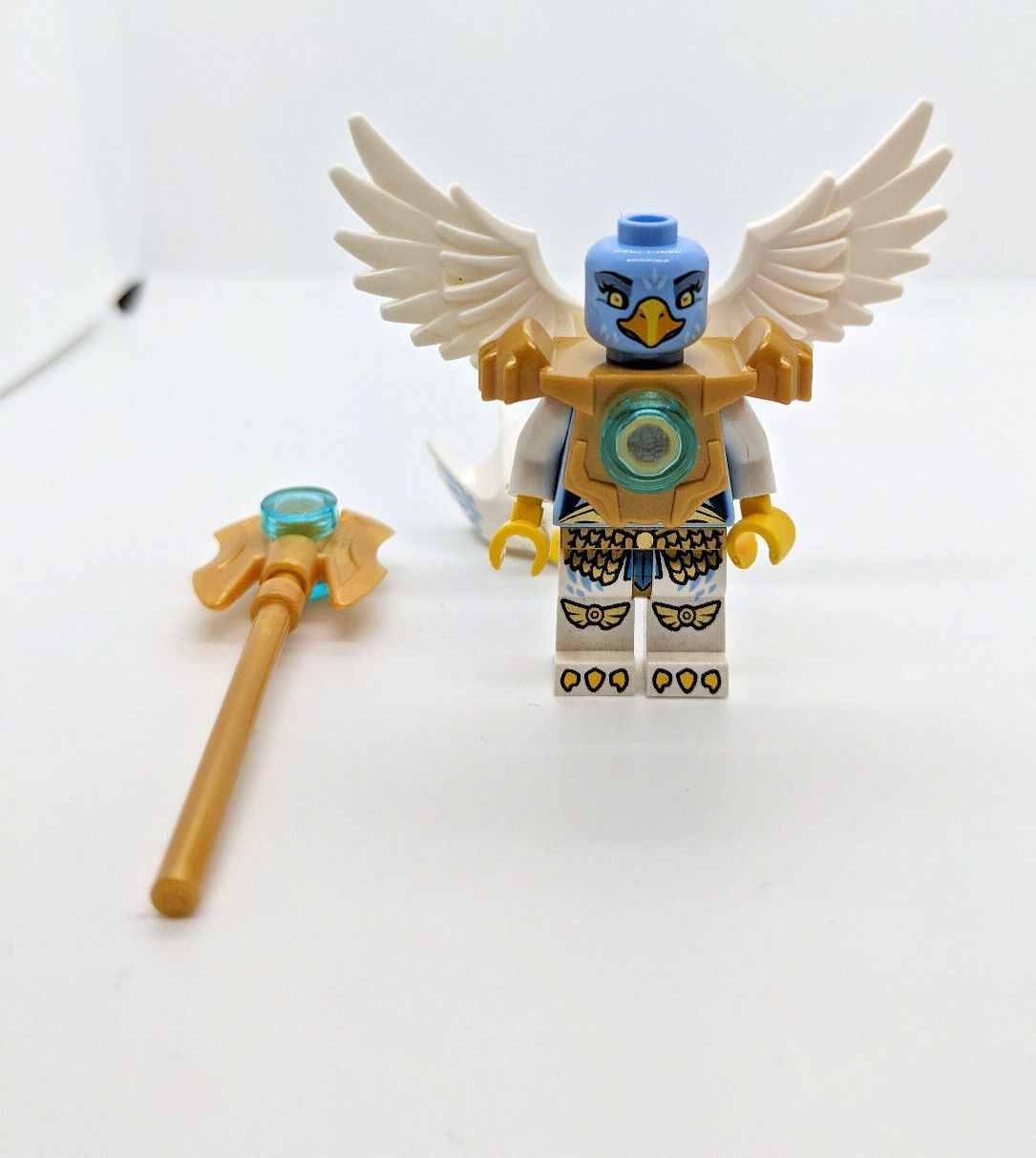 Lego Eris Minifigure Heavy Armor 70009 Eagle Legends Chima (loc037) - StudBee