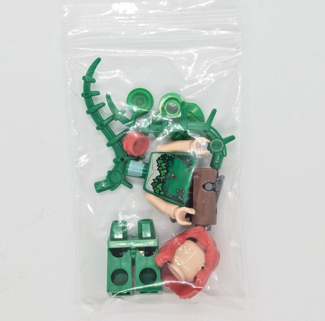 New DC Lego Minifigure - Poison Ivy Green Outfit (sh550) Batman II 76117 - StudBee