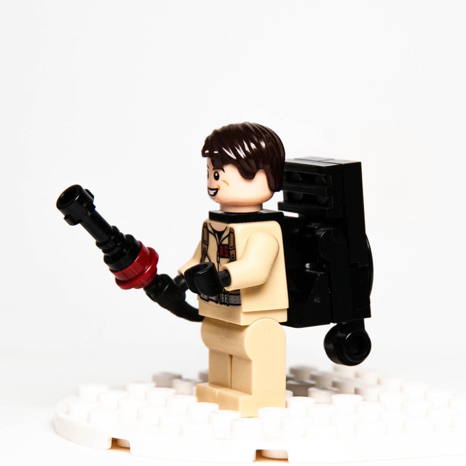 LEGO Ghostbusters Minifigure: Dr. Raymond Stantz 21108 Proton Pack Ecto-1 (gb003