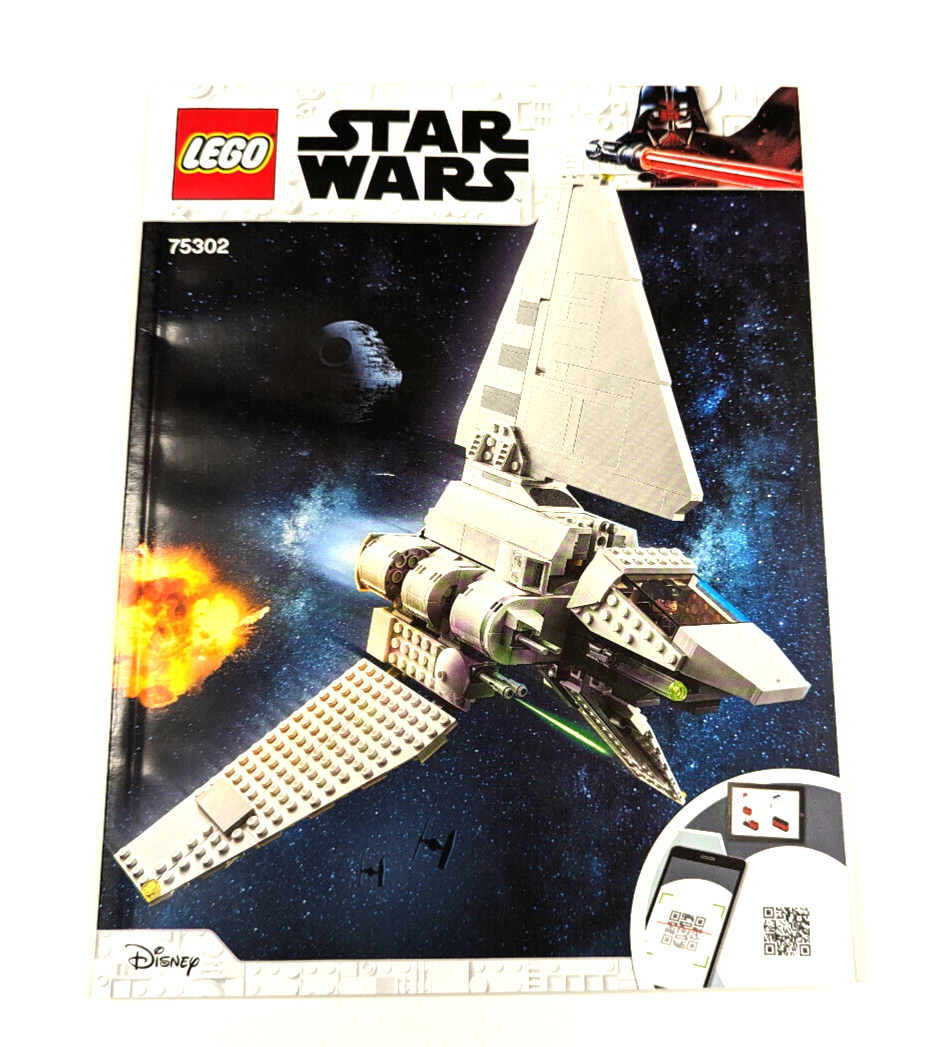 Lego -Instructions Manual Only 75302 Star Wars Imperial Shuttle - StudBee