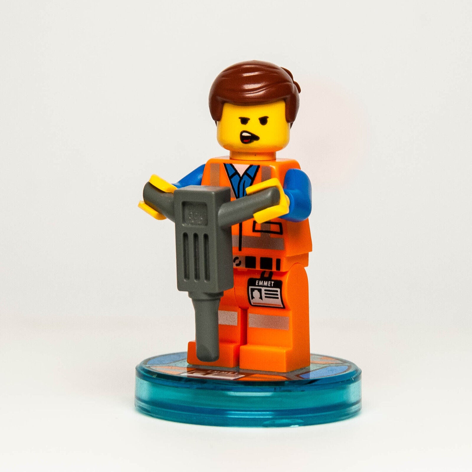 Lego Movie Minifigure - Emmet w/ Dimensions Base Tag 71212 (tlm072) 70814 - StudBee