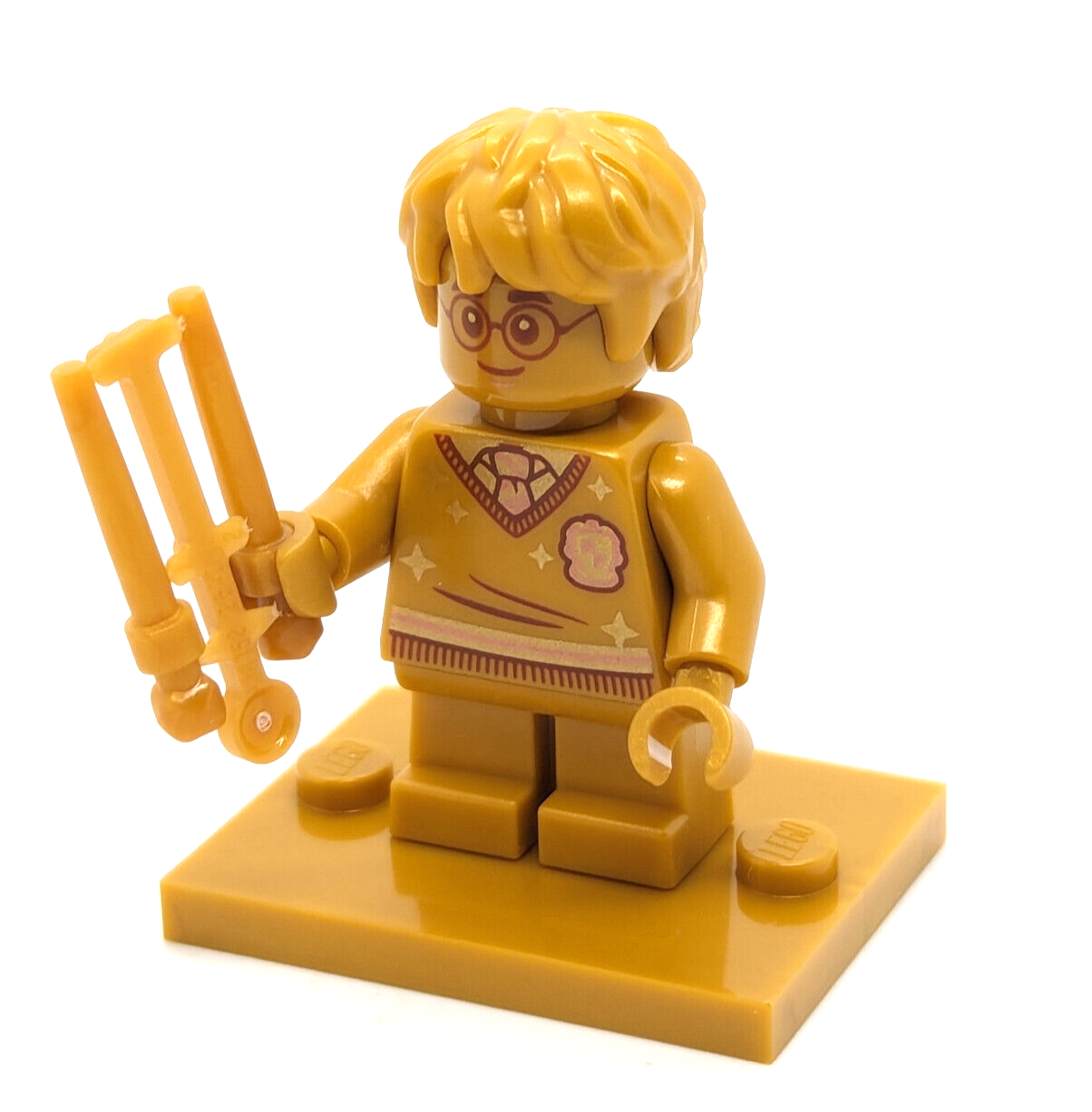 NEW Harry Potter - 20th Anniversary Pearl Gold 76386  (hp284) LEGO Minifigure - StudBee