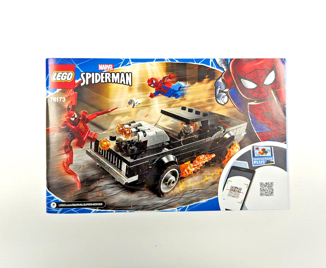 Lego -Instruction Manual Only - 76173 Spider-Man and Ghost Rider vs. Carnage - StudBee