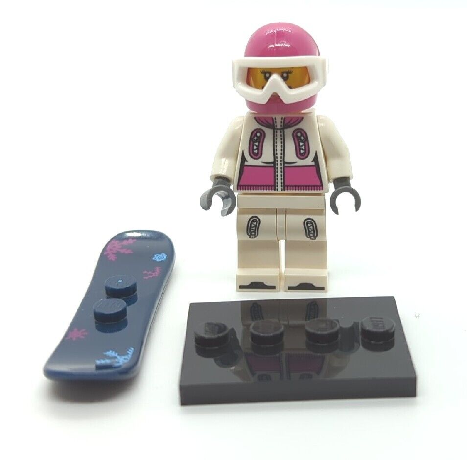 LEGO Minifigure CMF Series 3 - Snowboarder Skier Winter 8803 col03-5 (col039) - StudBee