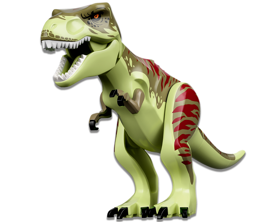 LEGO 76944 Jurassic World NEW T-Rex Olive Green *Dinosaur Only* (trex09) - StudBee