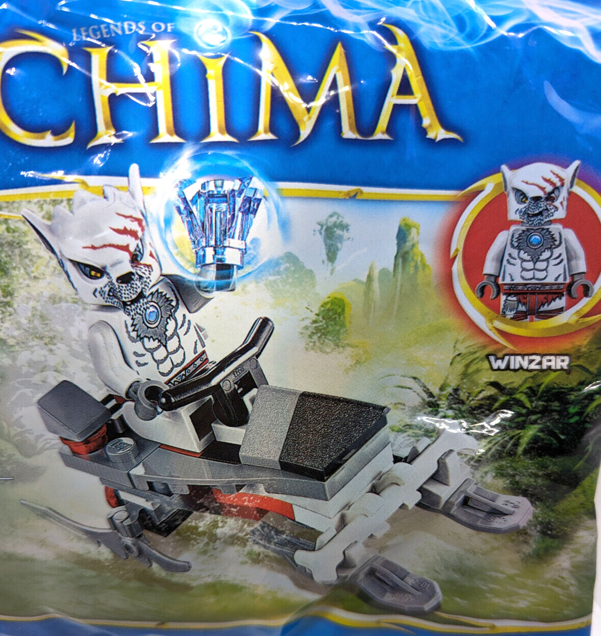 New LEGO Sealed POLYBAG 30251 Chima Winzar Pack Patrol (loc009) - StudBee