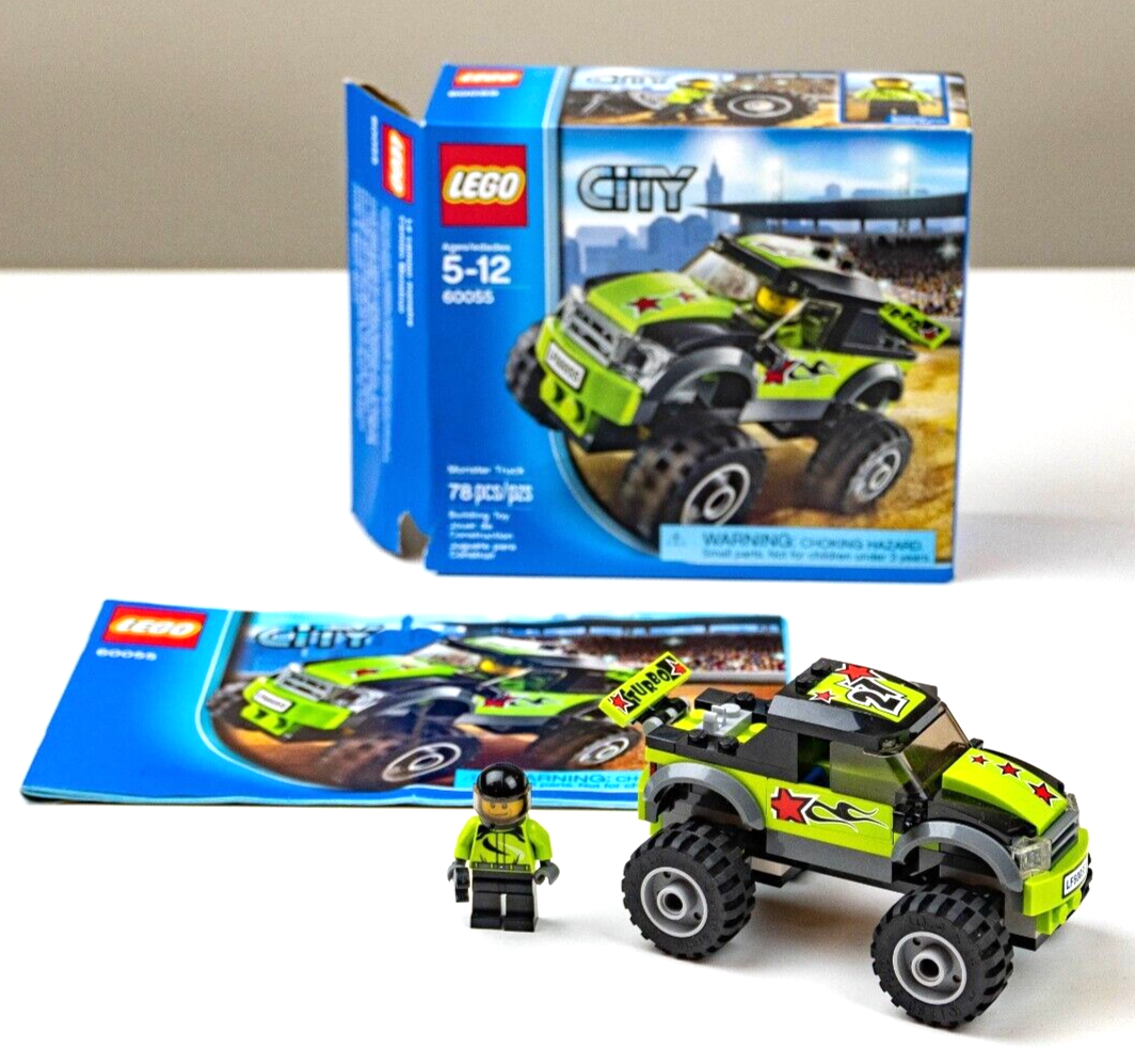 Lego City Off-Road Set 60055 - Monster Truck w/ Box & Instructions 100% Complete - StudBee
