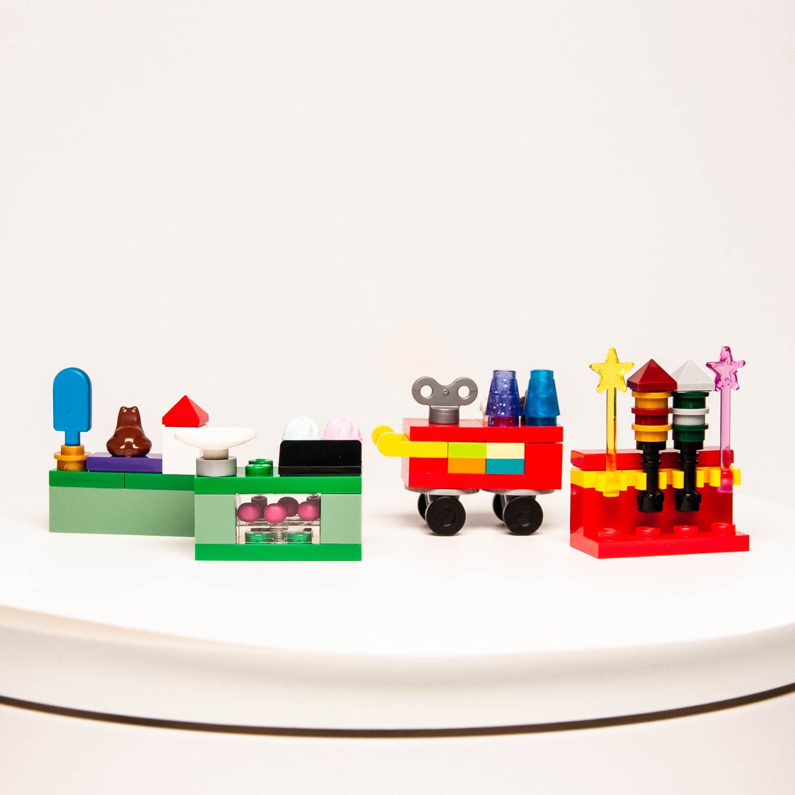 4 SEALED Mini Builds LEGO Harry Potter 2023 Advent 76418 Market Candy Stand (hp - StudBee